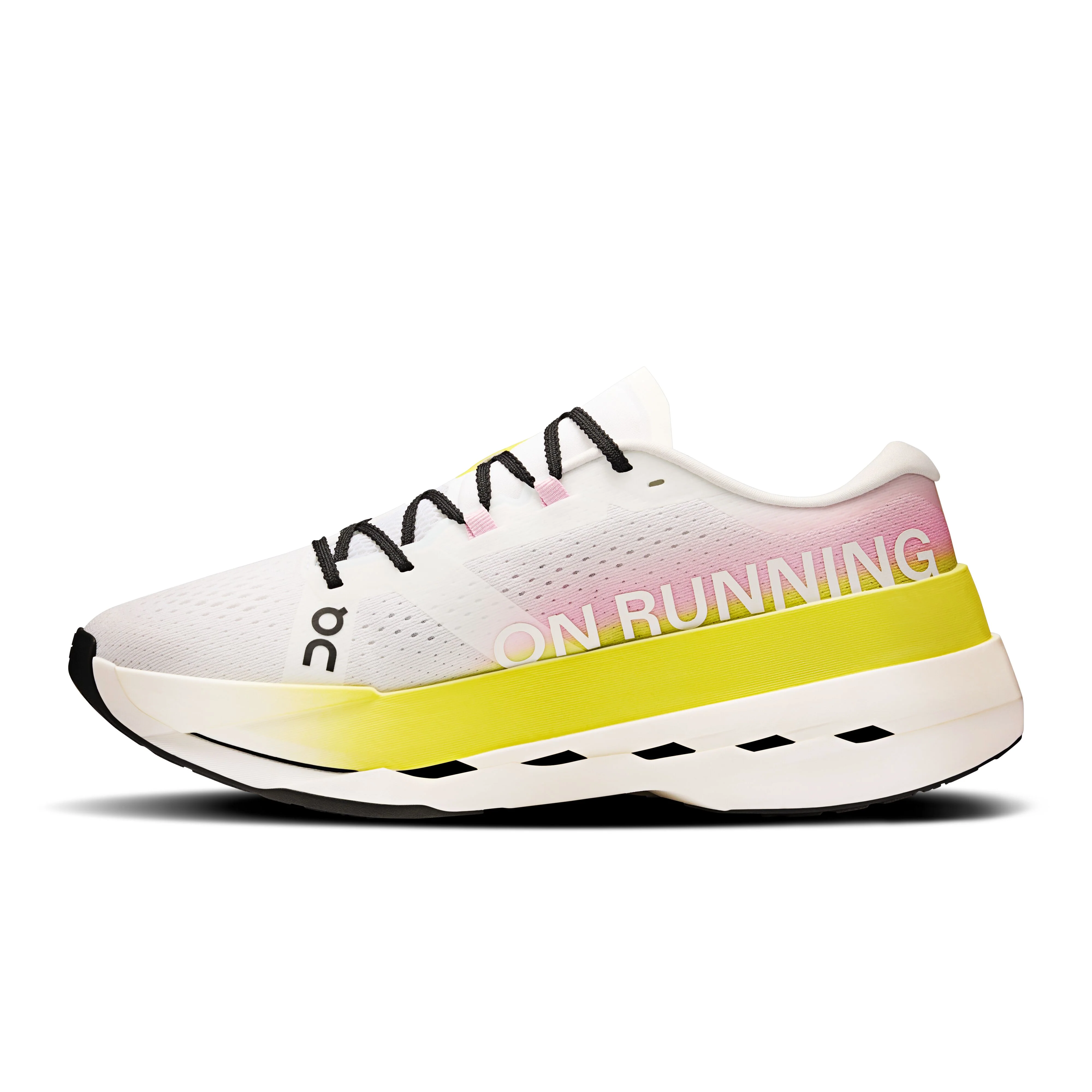 On Cloudboom Max | Lime / Raspberry | Womens - Ekiden Sports
