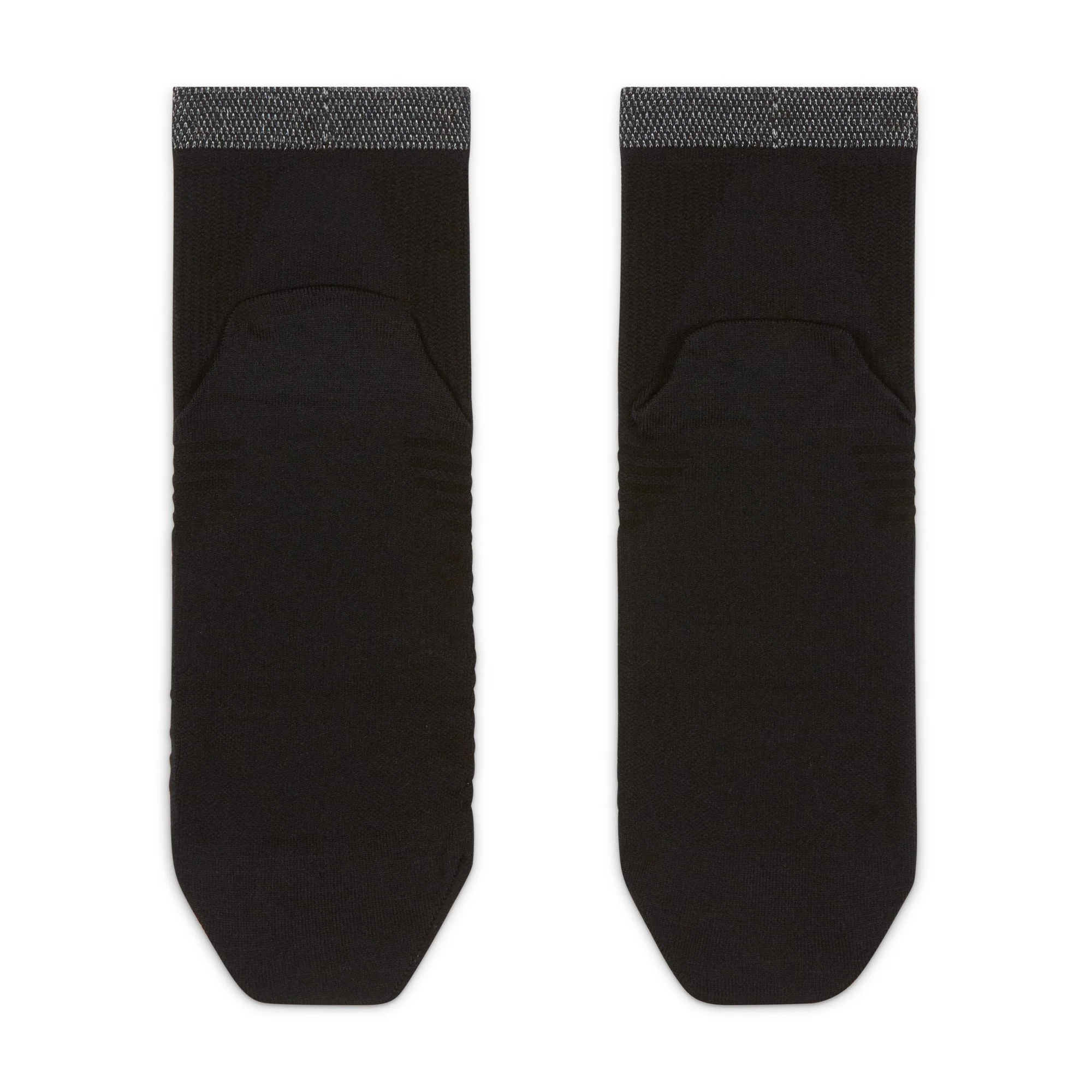 Nike Spark Lightweight Sock | Ankle Length | Black / Reflective Silver - Ekiden Sports