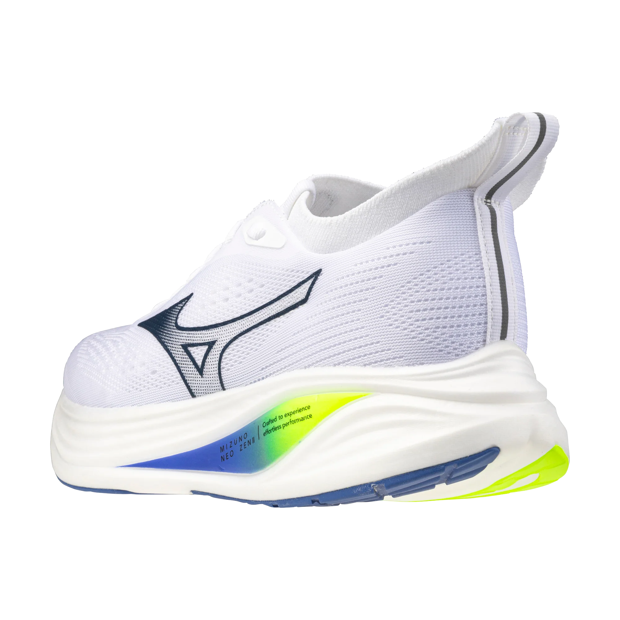 Mizuno Neo Zen 2 | White / Estate Blue / Lightning Yellow | Mens - Ekiden Sports