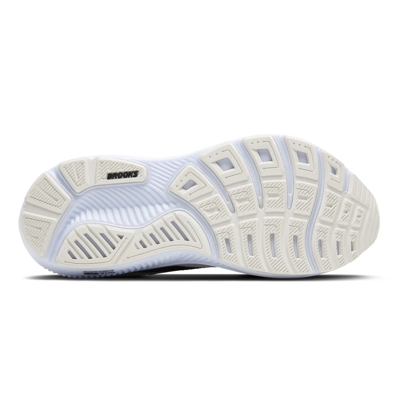 Brooks Ghost 17 | White / Black / Rose Gold | Womens - Ekiden Sports