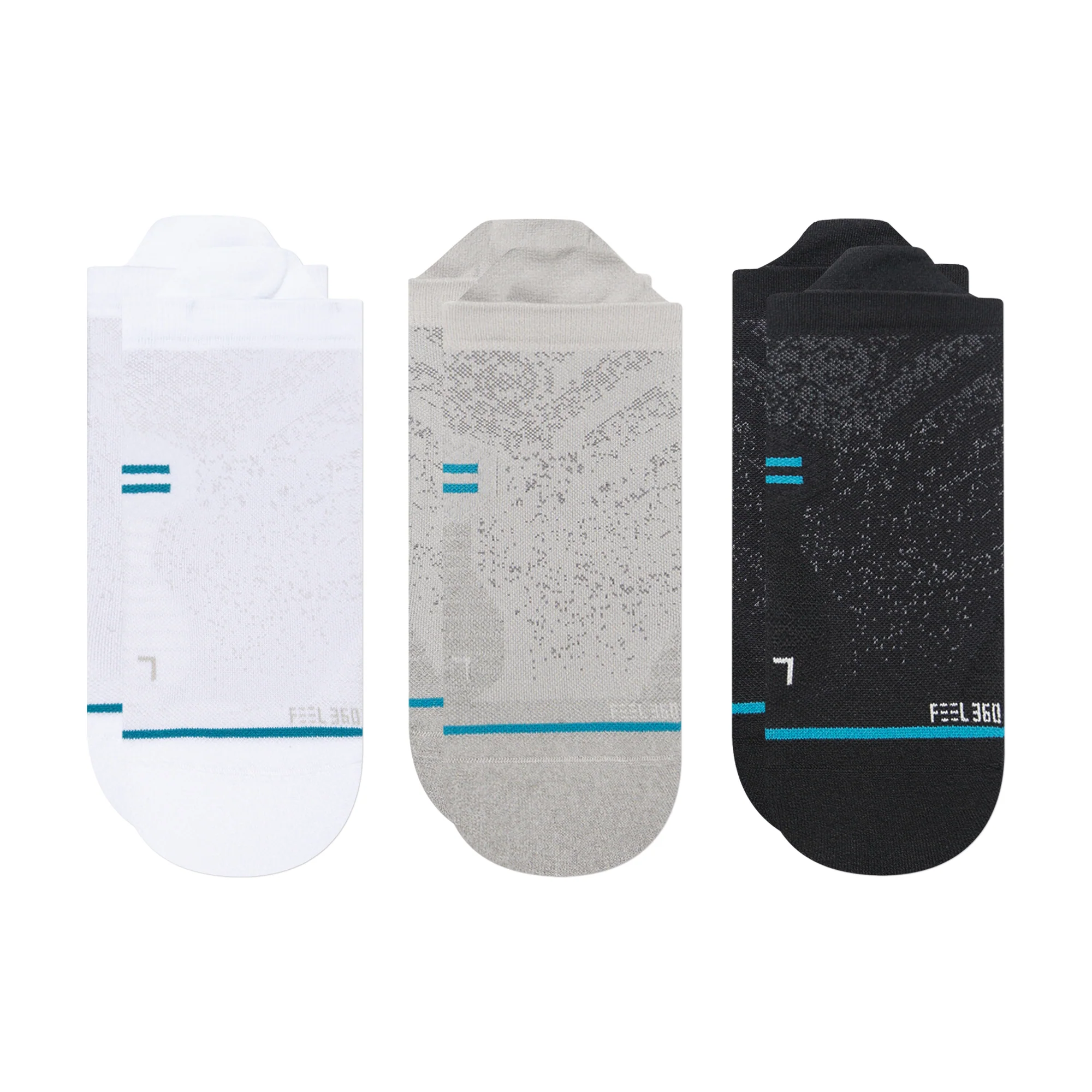Stance Run Light Tab | Light Cushion | Tab Length | Multi 3 Pack - Ekiden Sports