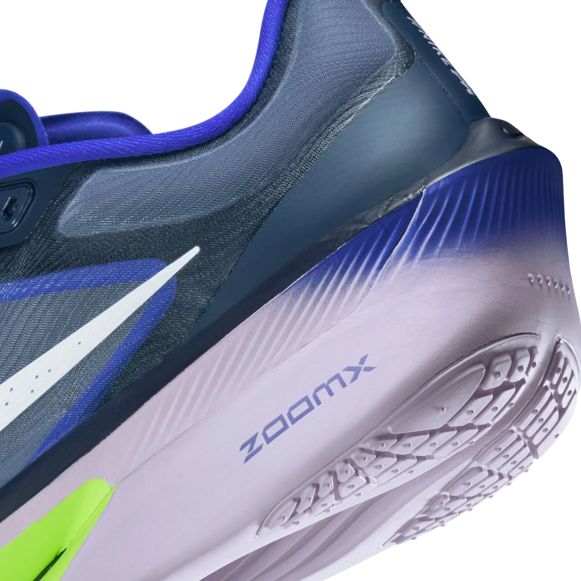 Nike Zoom Fly 6 | Obsidian / White / Persian Violet / Volt | Mens - Ekiden Sports