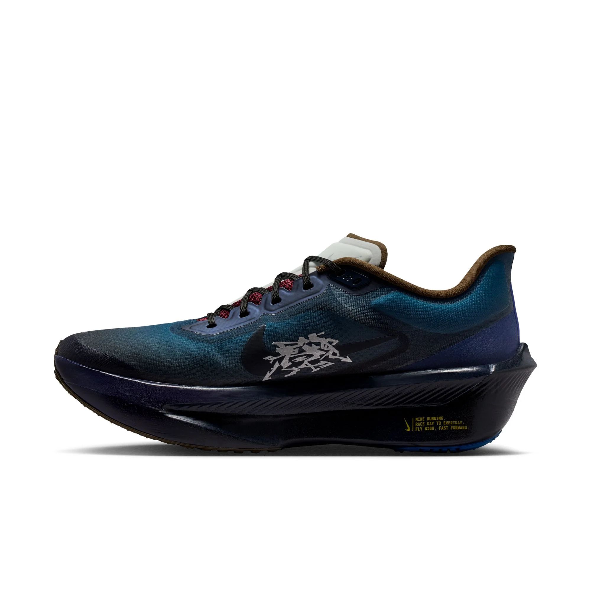 Nike Zoom Fly 6 Premium | Court Blue / Obsidian / Burgundy Ash | Mens - Ekiden Sports