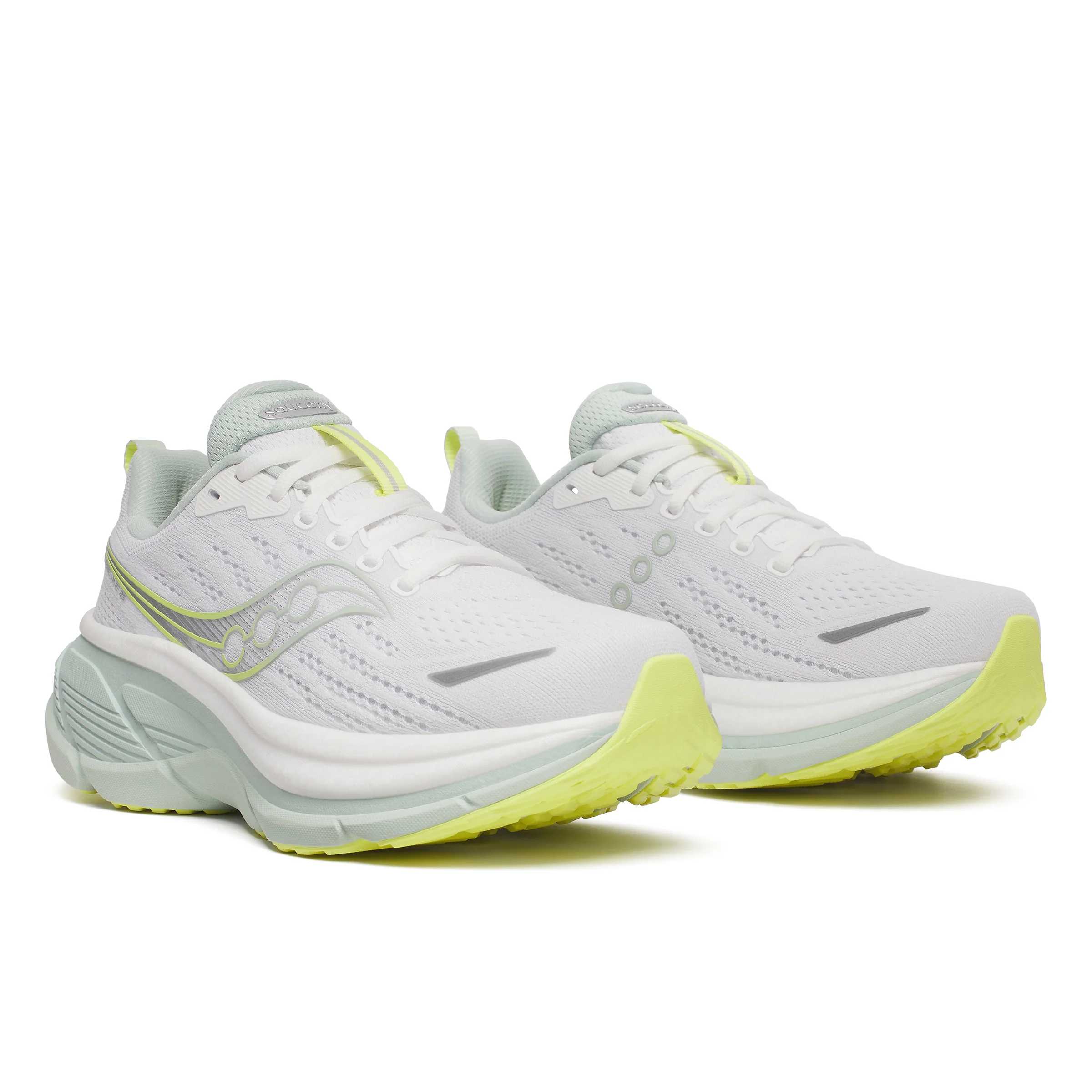 Saucony Hurricane 25 | White / Mist | Womens - Ekiden Sports