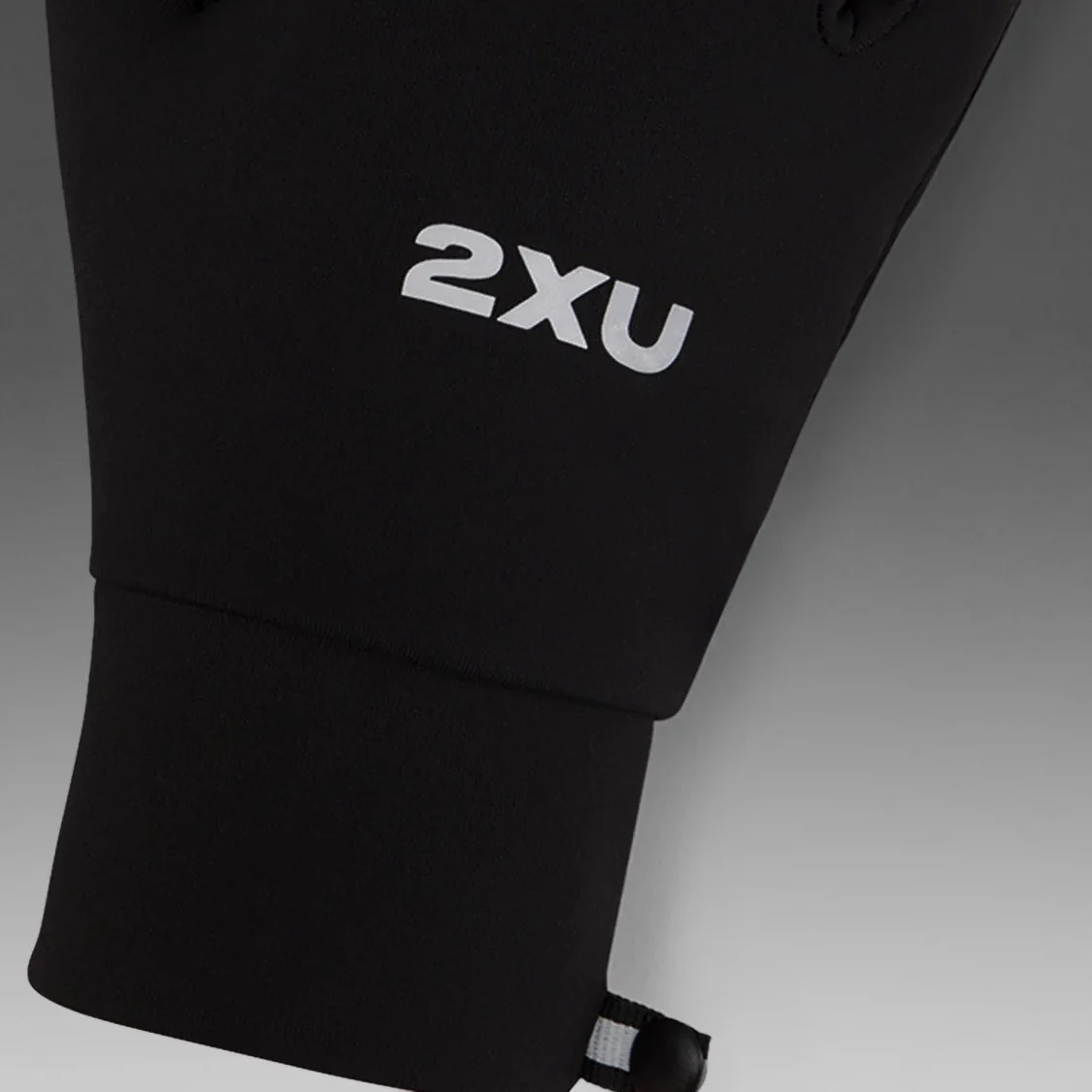 2XU Run Glove | Black - Ekiden Sports