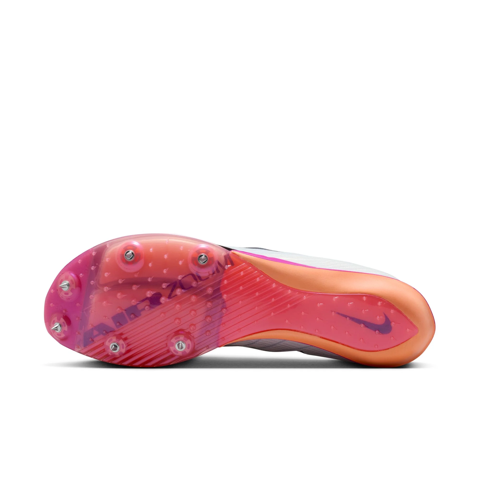 Nike Maxfly 2 Spikes | White / Bright Crimson / Hyper Turquoise / Obsidian | Unisex - Ekiden Sports
