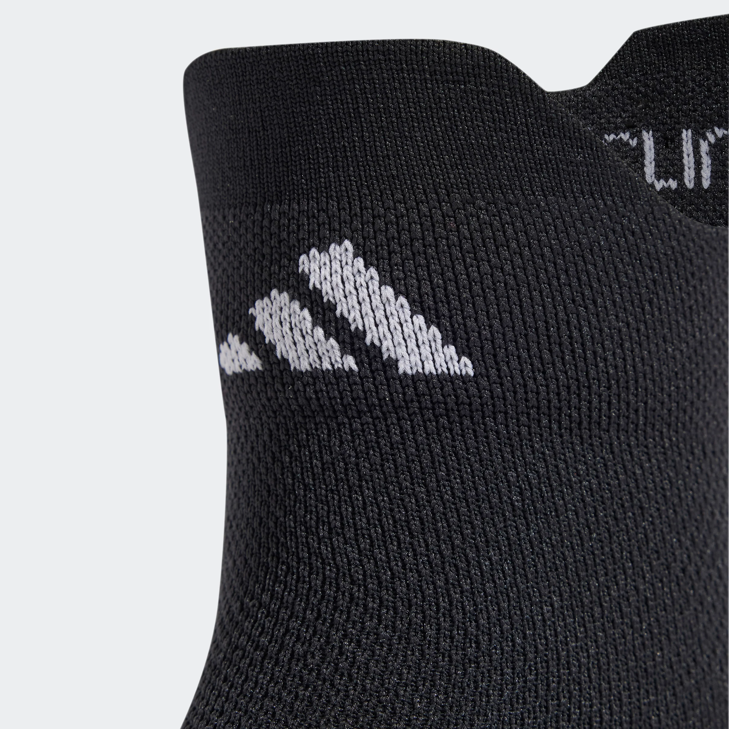 adidas Running x adizero Sock | Black / White - Ekiden Sports