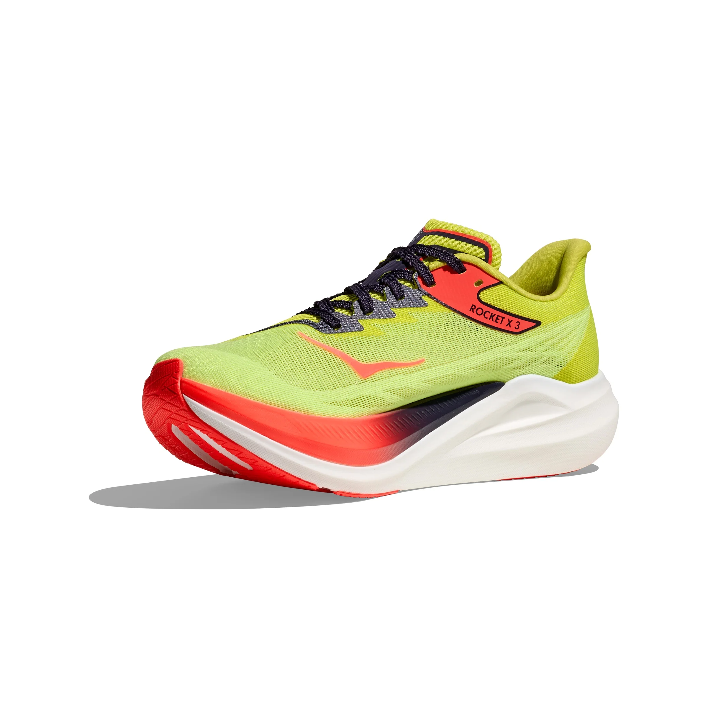 Hoka Rocket X 3 | Neon Yuzu / Squid Ink | Unisex - Ekiden Sports