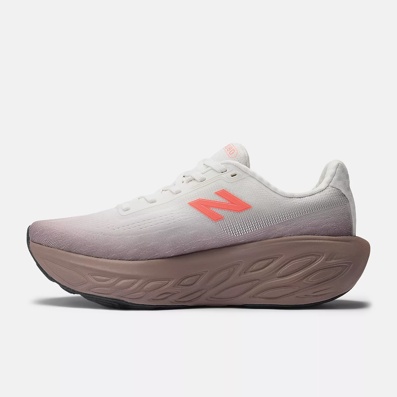 New Balance Fresh Foam X 1080 v14 | Earth Shadow / Urgent Red | Womens - Ekiden Sports
