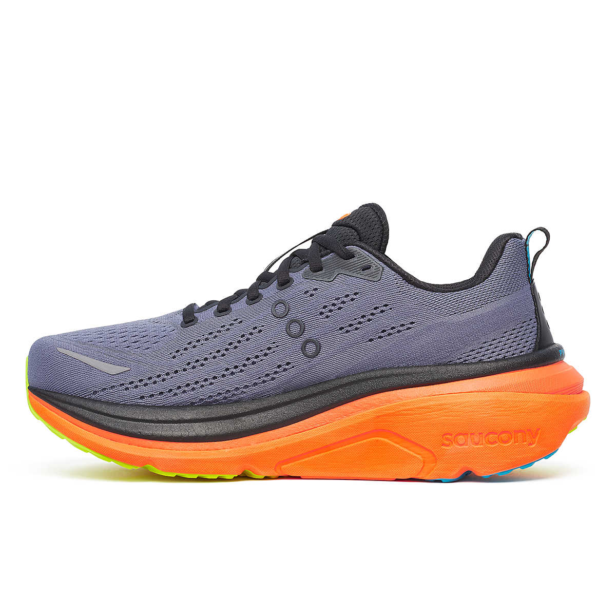 Saucony Hurricane 25 | Shadow / Vizi | Mens - Ekiden Sports