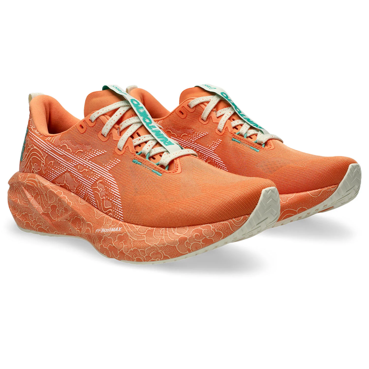 Asics Novablast 5 Tokyo | Sun Peach / White | Unisex - Ekiden Sports