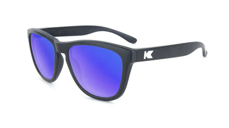 Knockaround Sunglasses | Kids Premiums | Black / Moonshine - Ekiden Sports