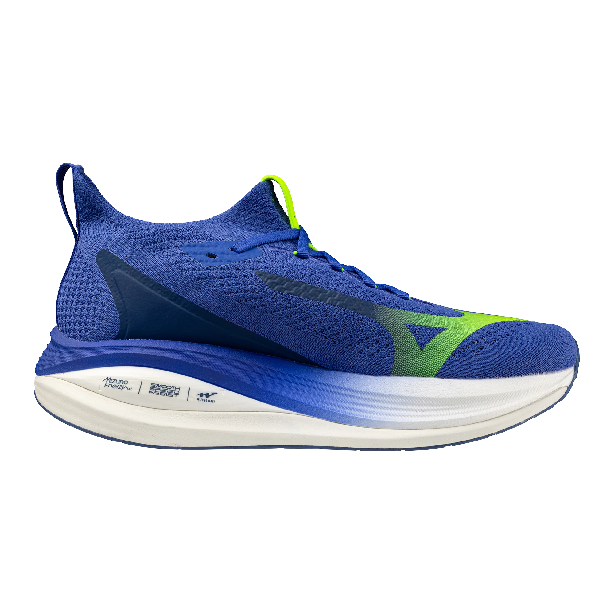 Mizuno Neo Vista 2 | Dazzling Blue / White / Lightning Yellow | Mens - Ekiden Sports