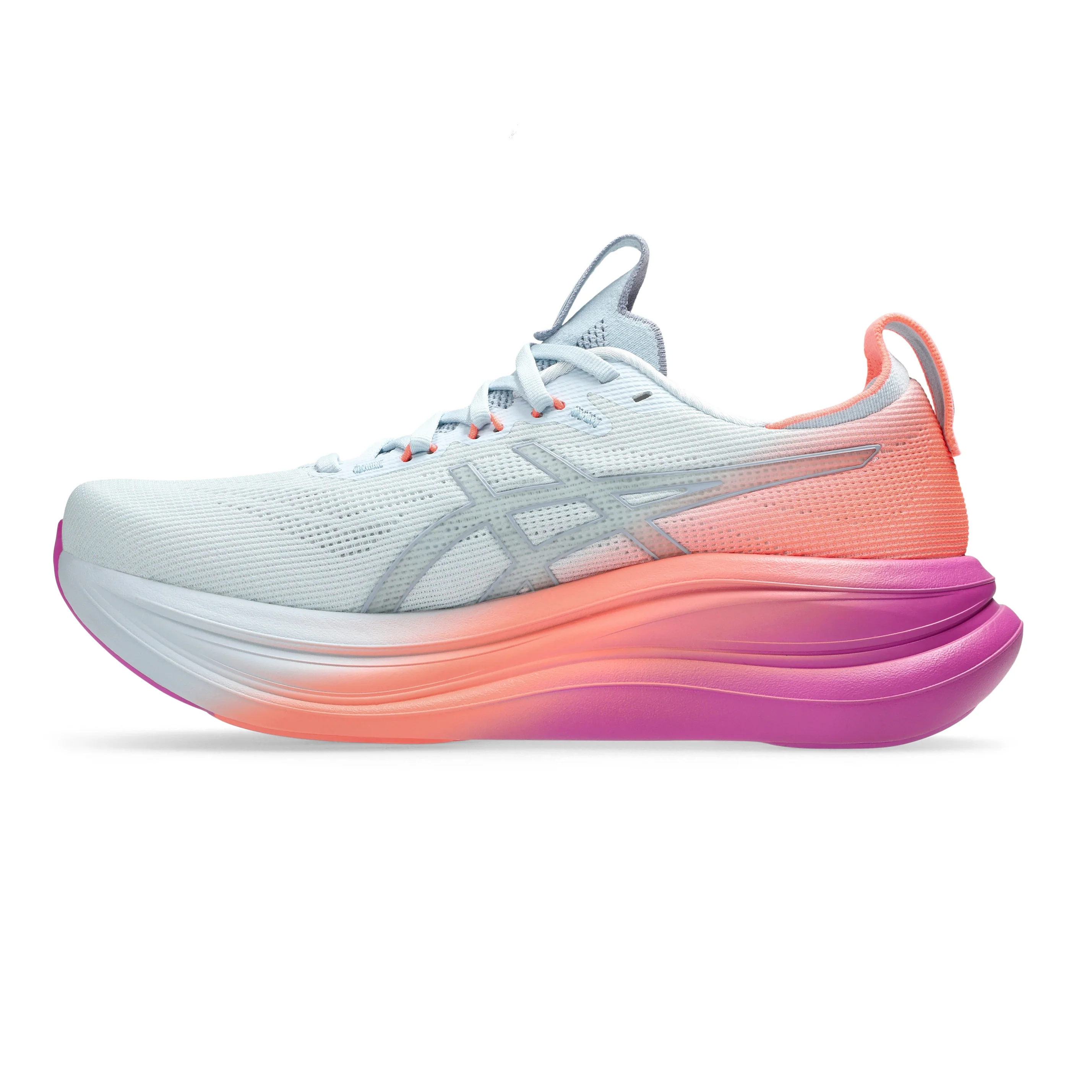 Asics Gel-Nimbus 28 | Sky / Digital Sakura | Womens - Ekiden Sports