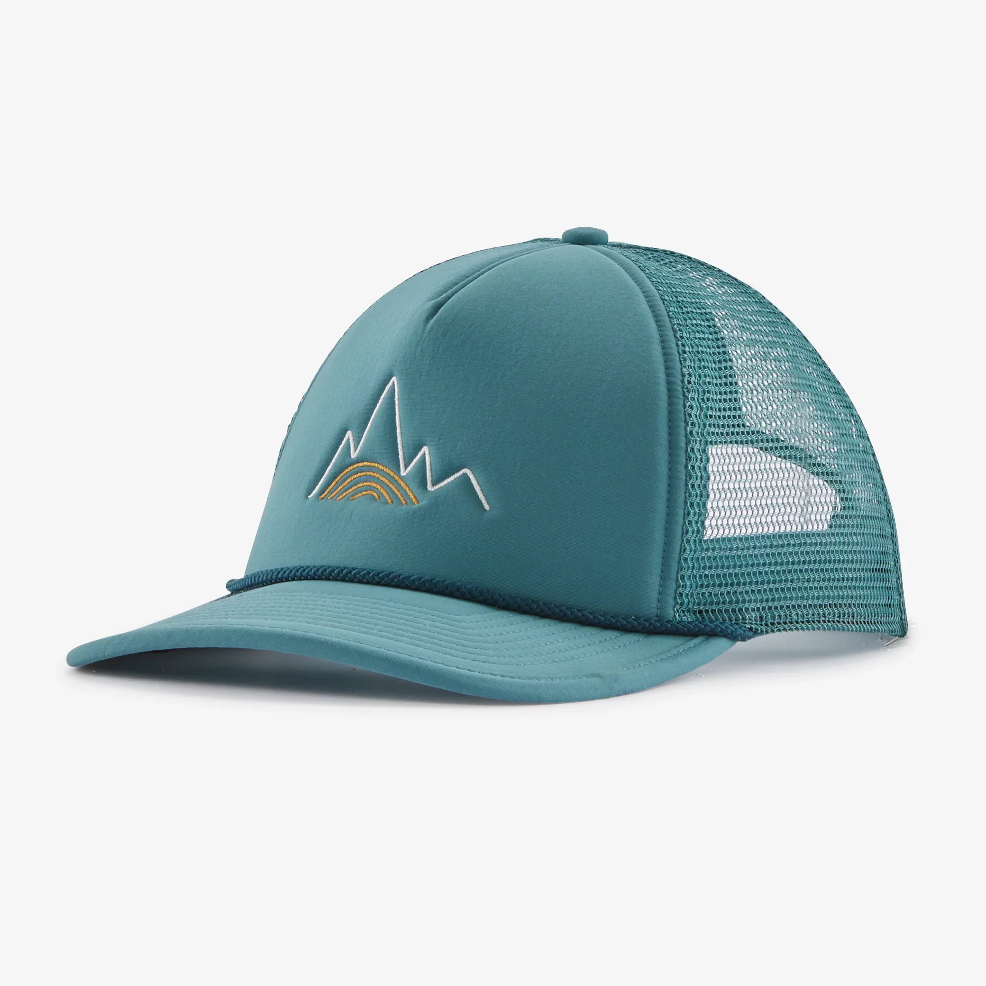 Patagonia Broadcaster Hat | Berm Logo: Wetland Blue - Ekiden Sports