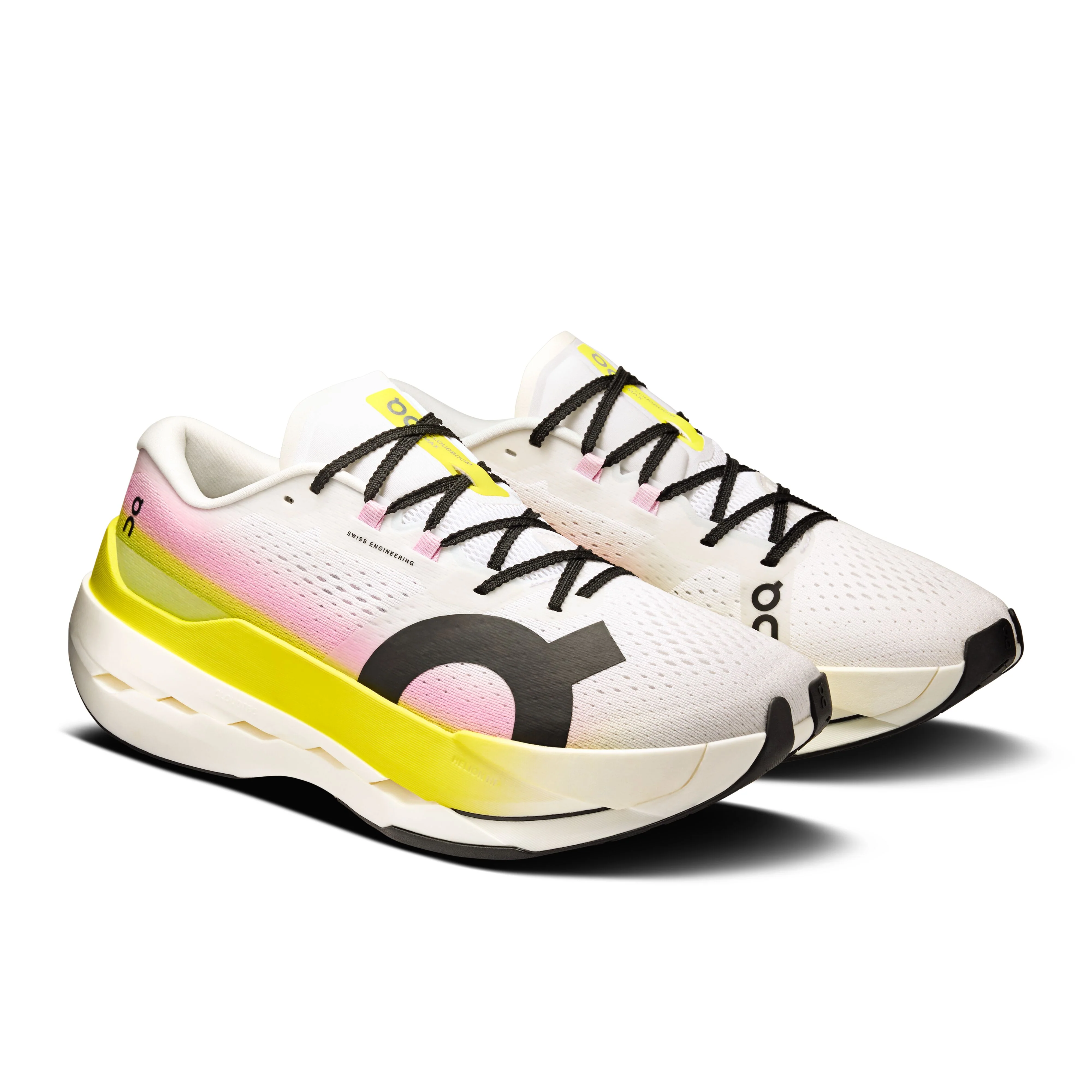 On Cloudboom Max | Lime / Raspberry | Womens - Ekiden Sports