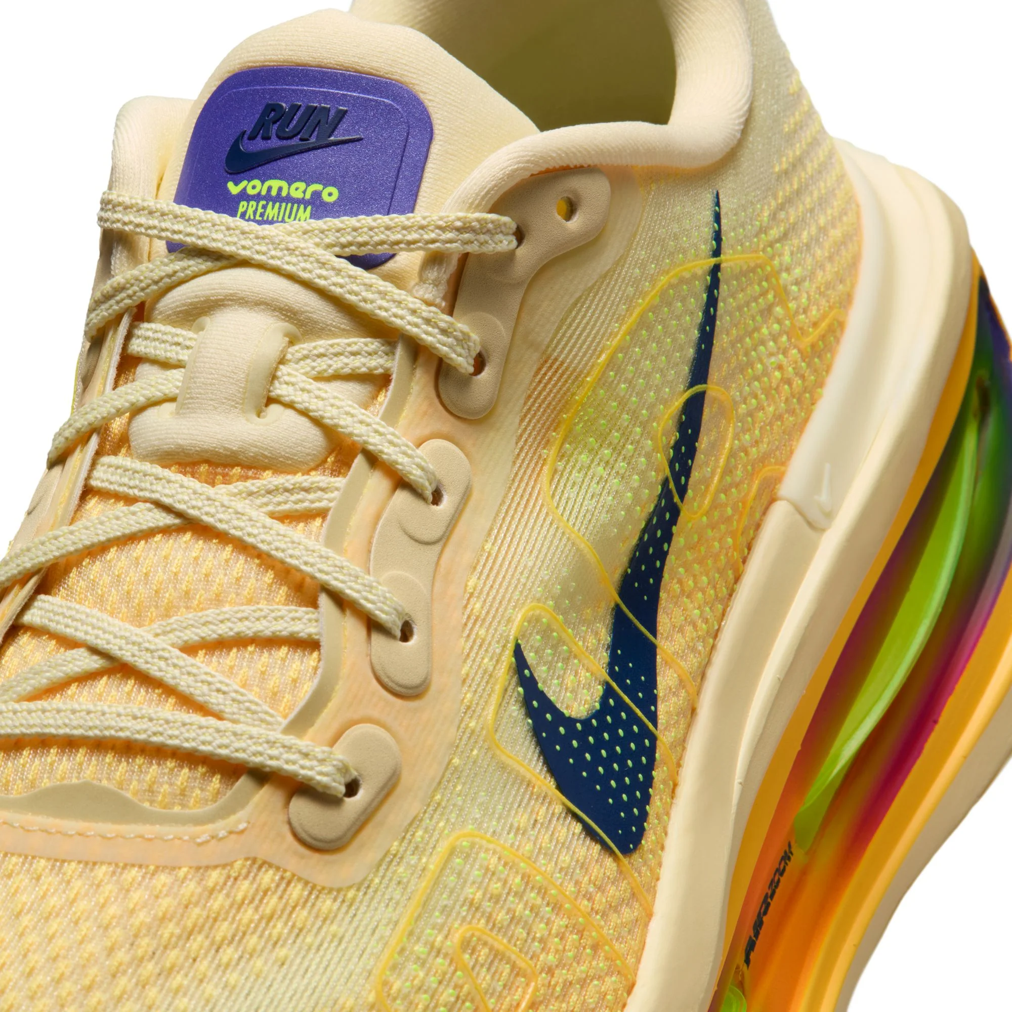 Nike Vomero Premium | Alabaster / Blue Void / Citron Pulse | Mens - Ekiden Sports