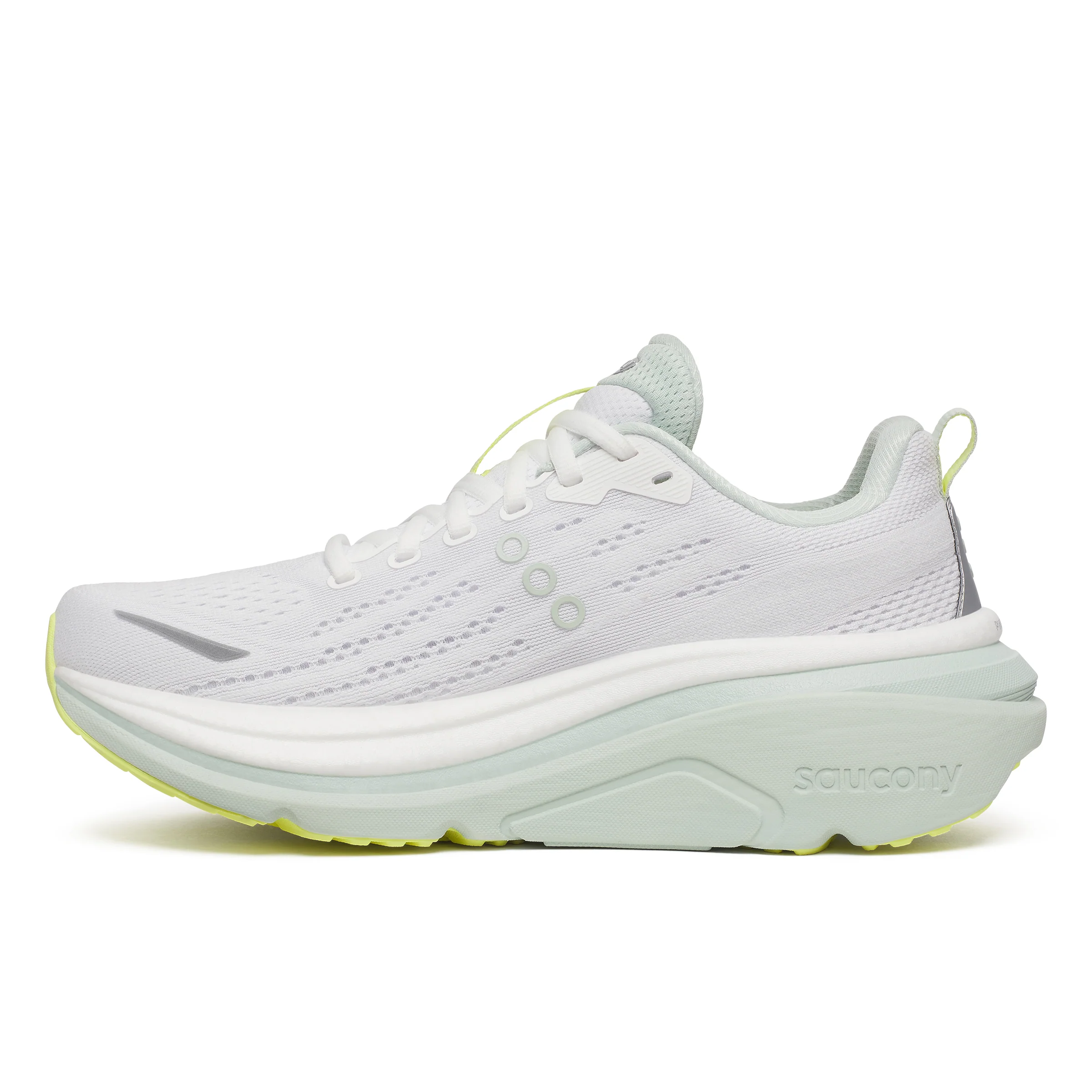 Saucony Hurricane 25 | White / Mist | Womens - Ekiden Sports