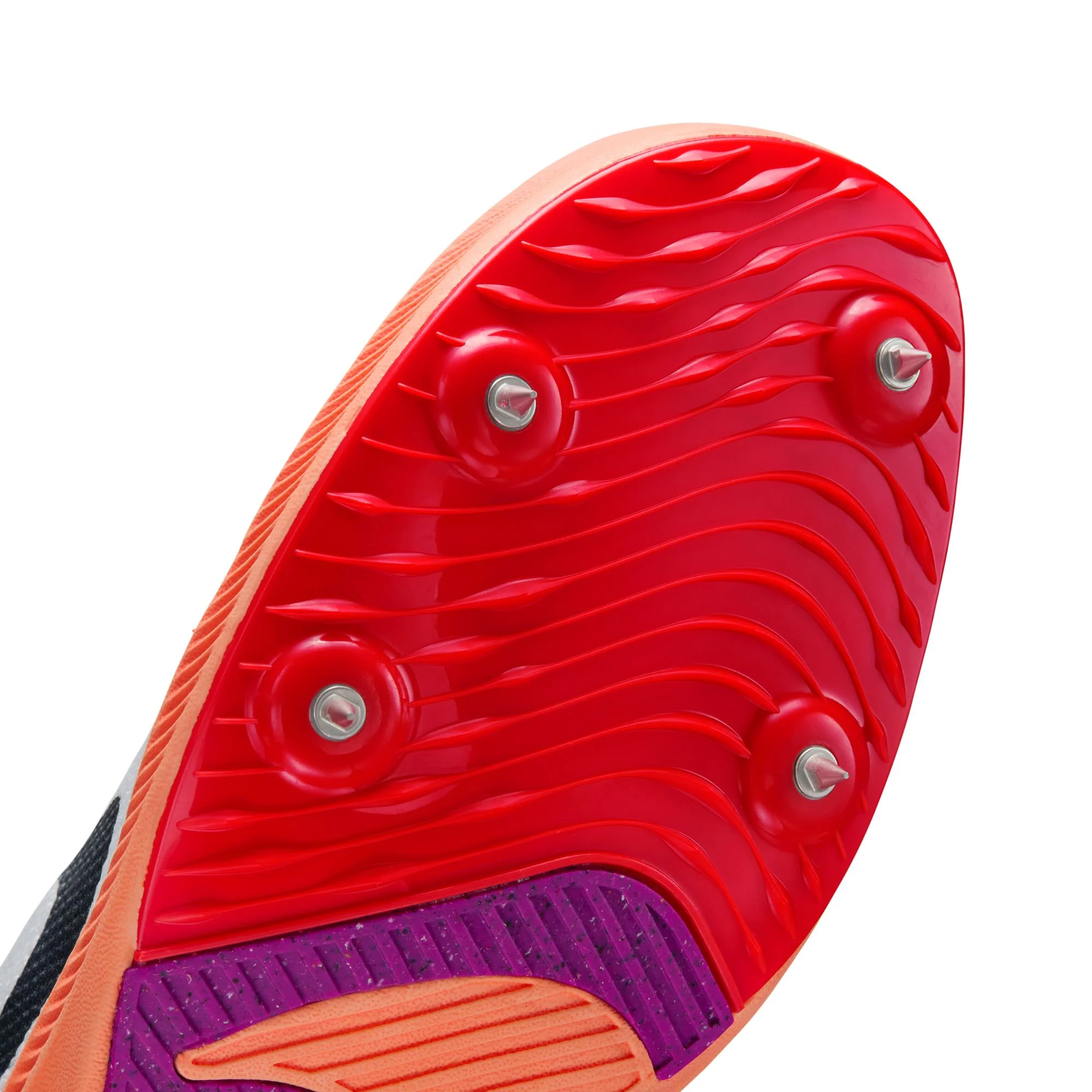 Nike Zoom Rival Distance Spikes | White / Obsidian / Bright Crimson / Hyper Turquoise | Unisex - Ekiden Sports
