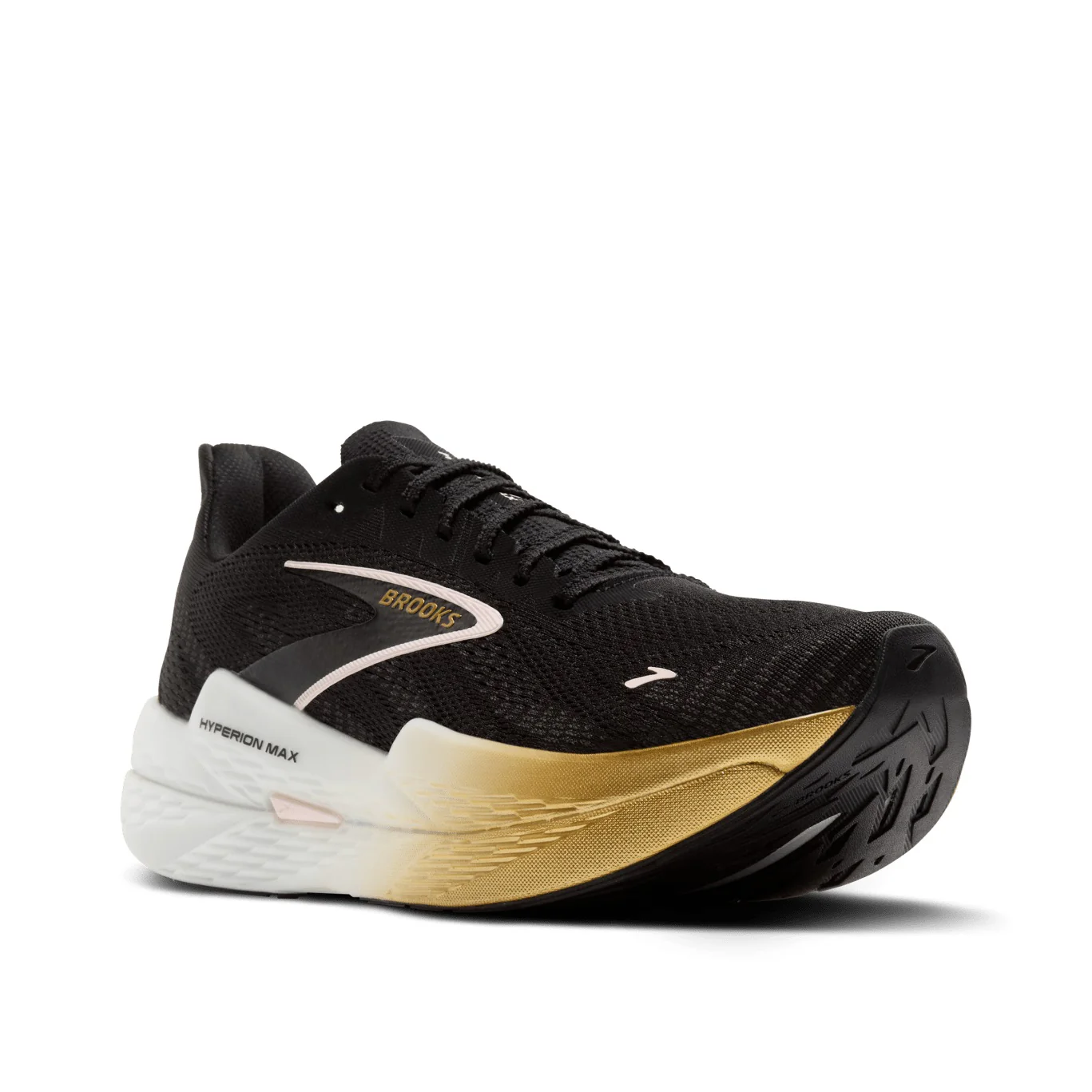 Brooks Hyperion Max 2 | Black / Gold / Pink | Mens - Ekiden Sports