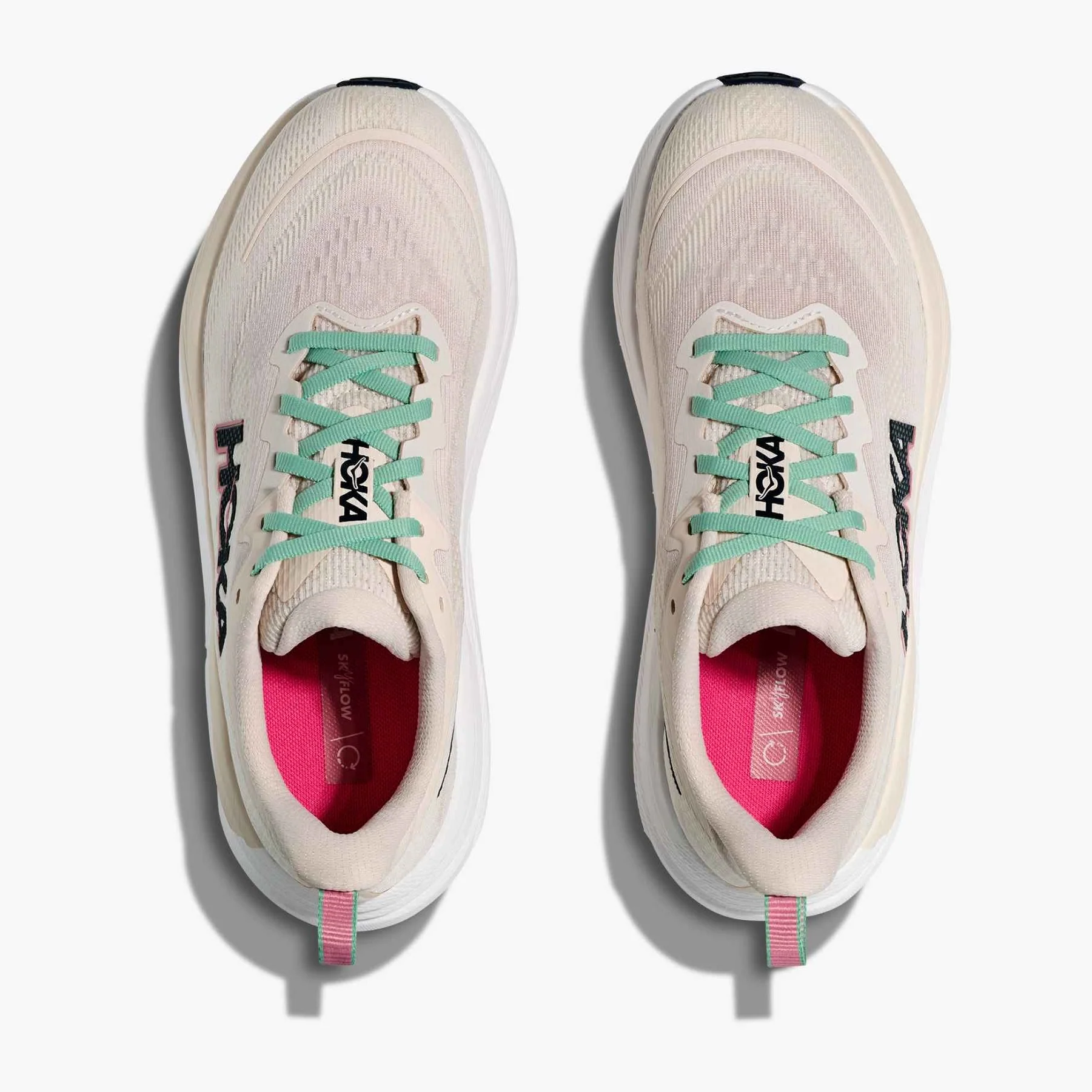 Hoka Skyflow | Rose Cream / Alabaster | Womens - Ekiden Sports
