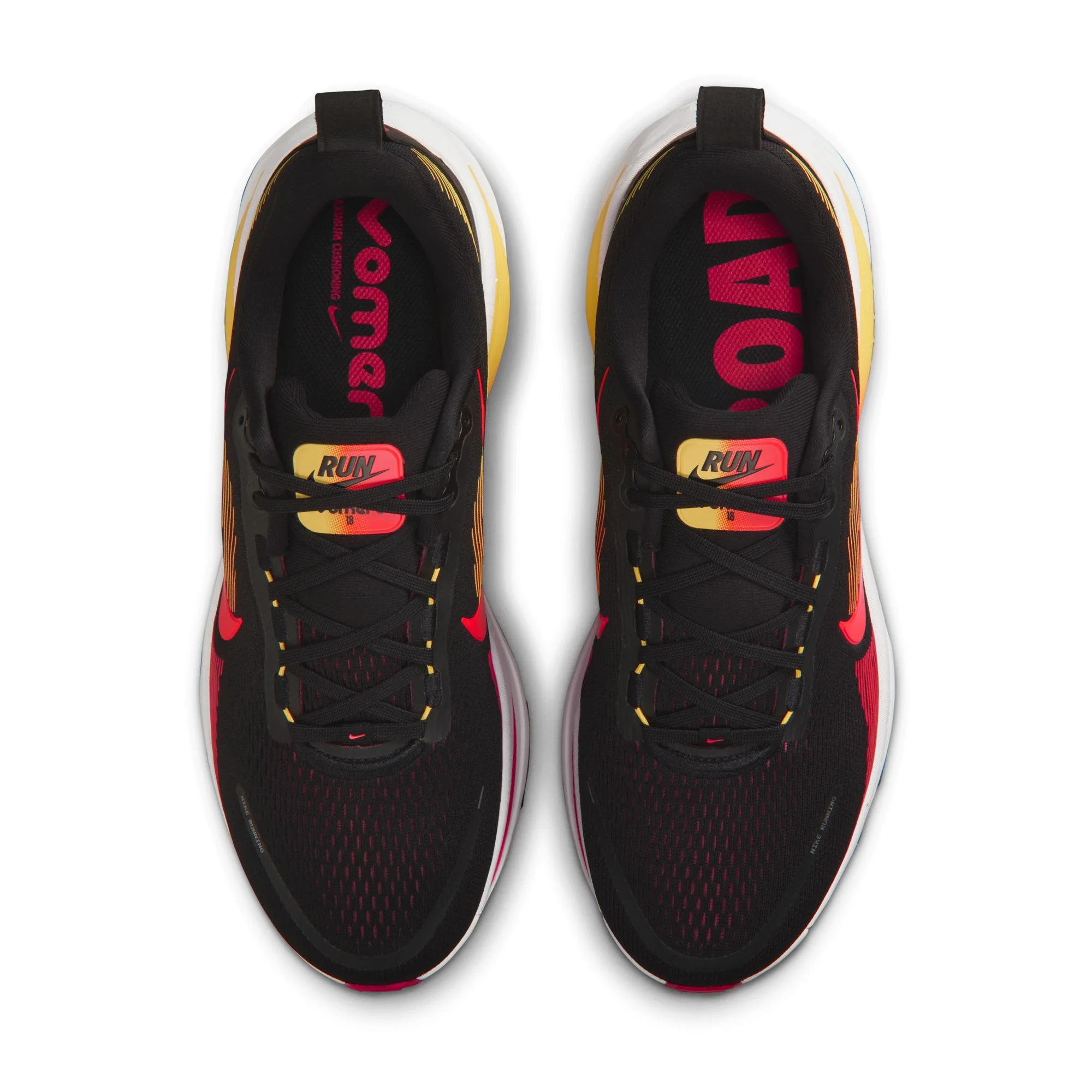 Nike Vomero 18 | Black / Bright Crimson / Light Crimson | Mens - Ekiden Sports