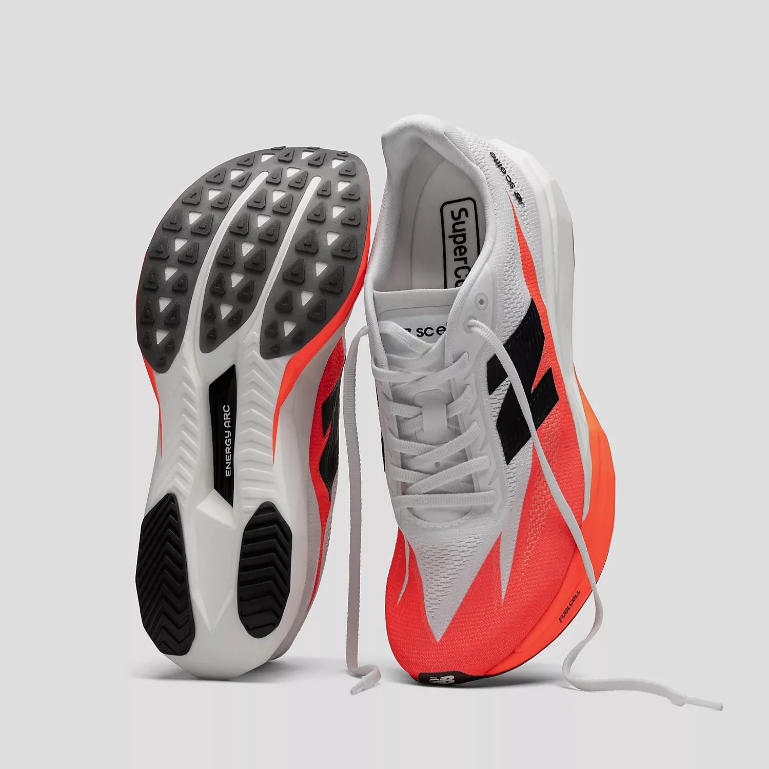 New Balance FuelCell SuperComp Elite v5 Wide | Urgent Red / White / Black | Mens - Ekiden Sports