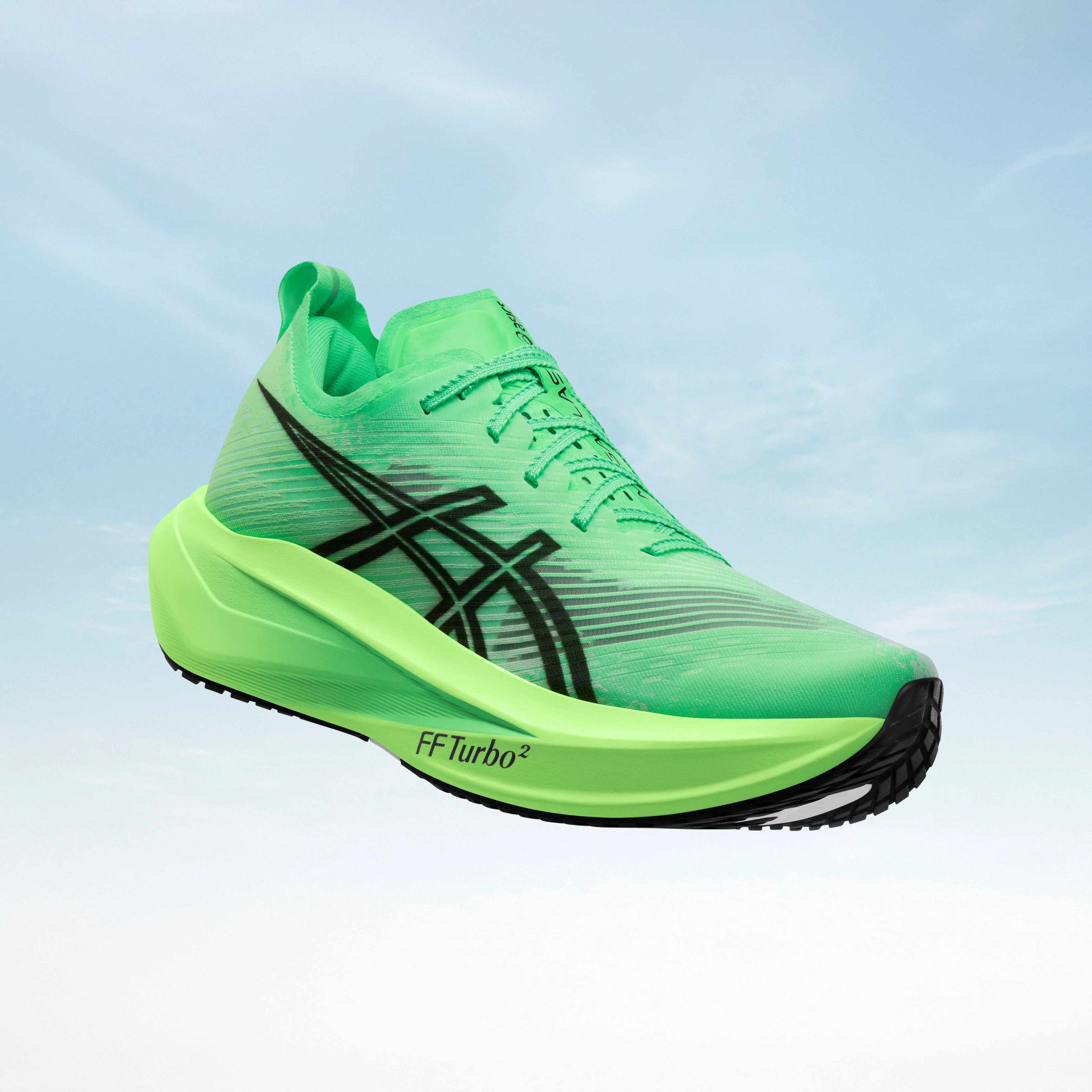 Asics Megablast Ekiden | Vital Green / Black | Unisex - Ekiden Sports