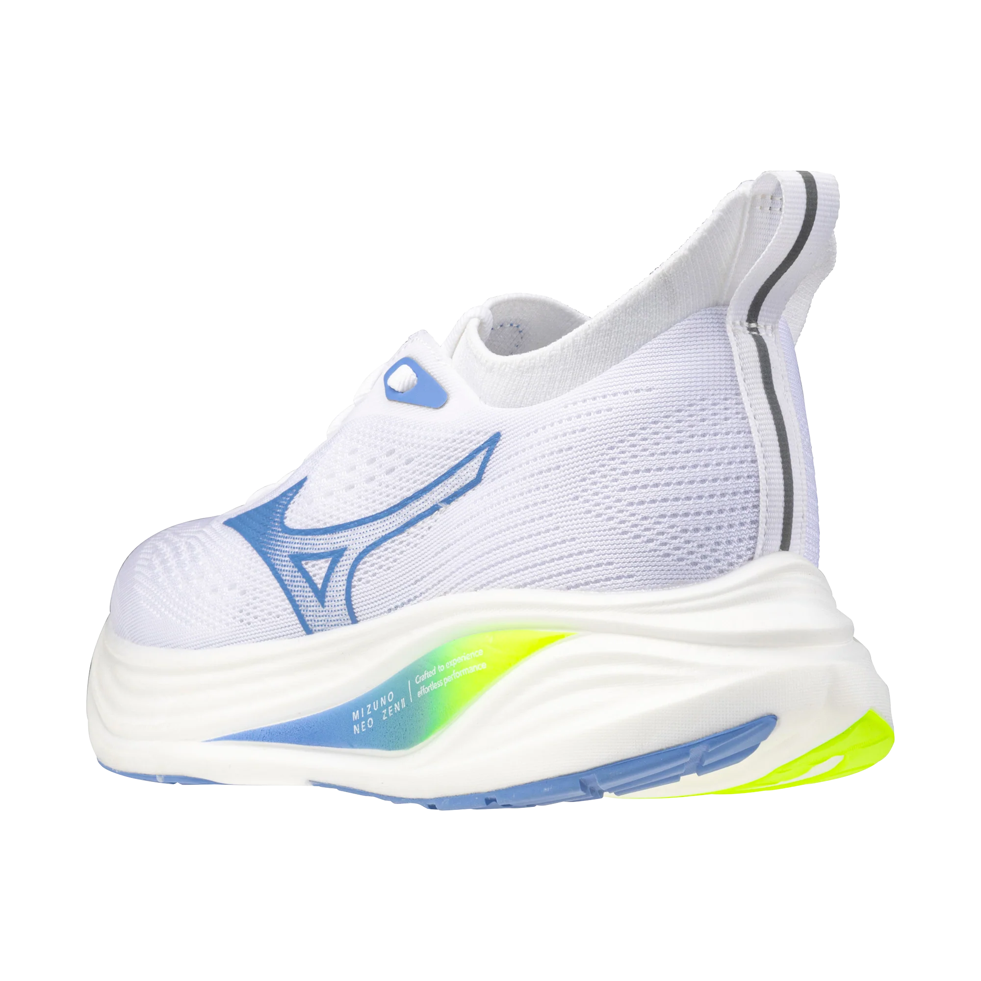Mizuno Neo Zen 2 | White / Ultramarine / Lightning Yellow | Womens - Ekiden Sports
