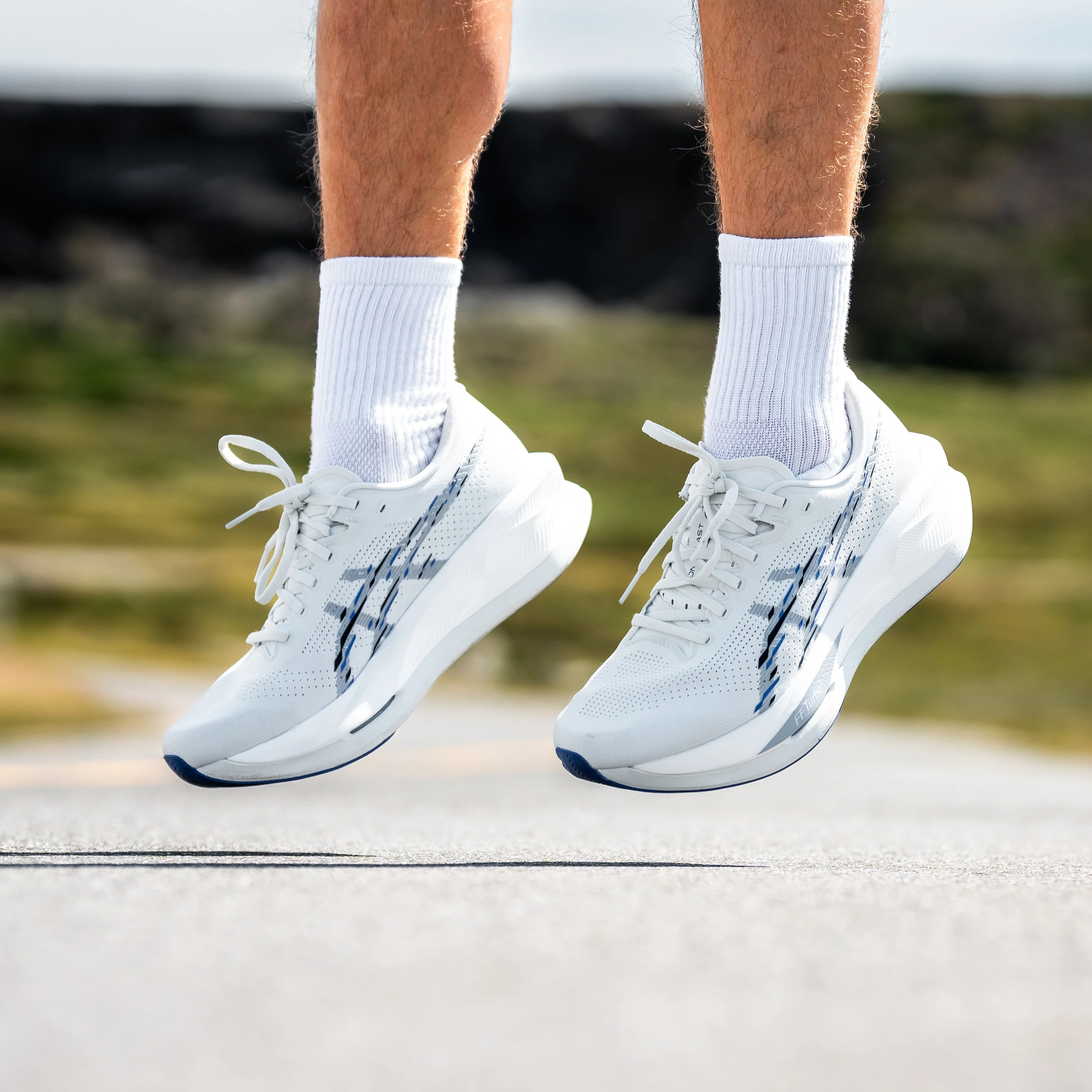 Asics Sonicblast | Arctic Blue / Grey Blue | Mens - Ekiden Sports