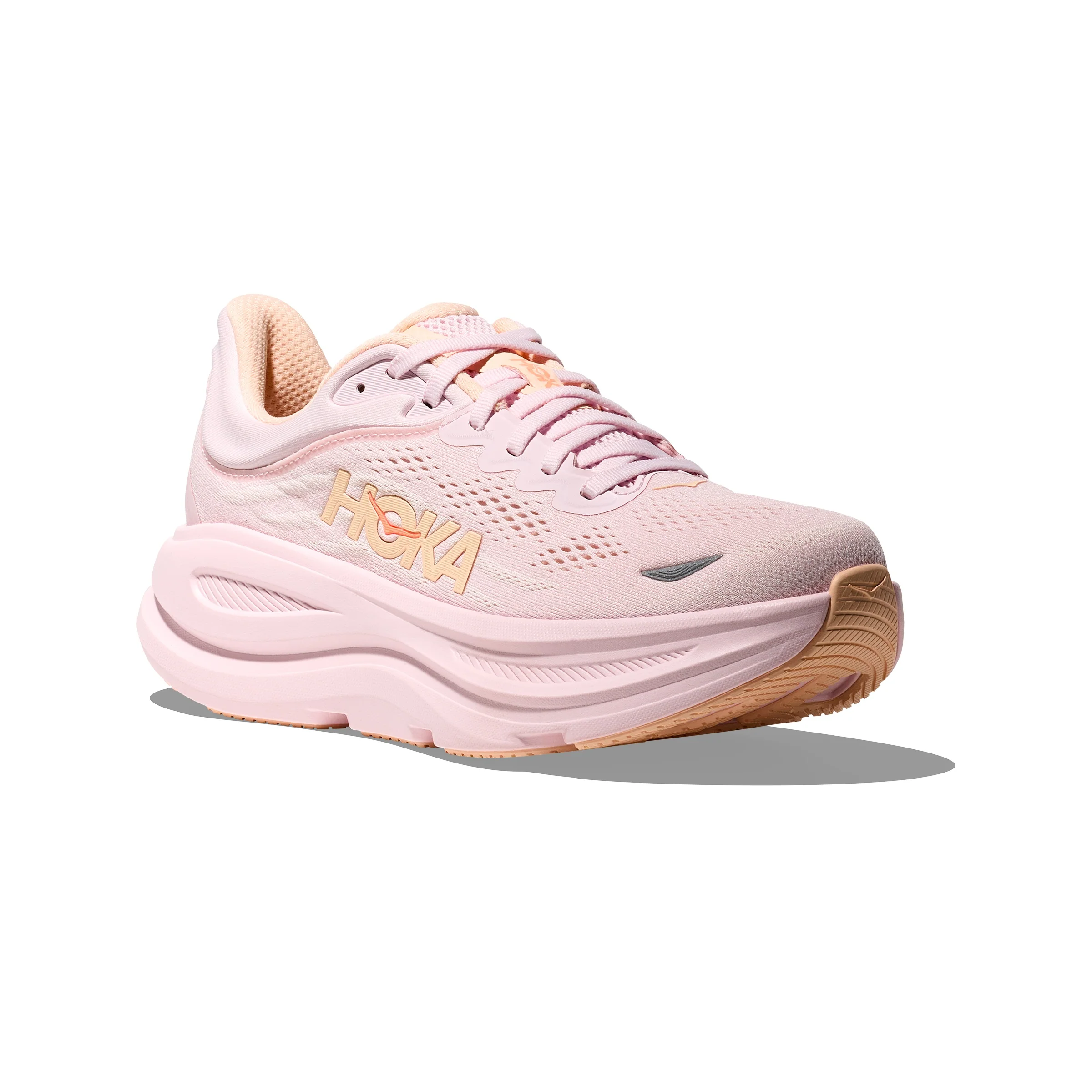 Hoka Bondi 9 | Lilac Cream / Tangerine Glow | Womens - Ekiden Sports
