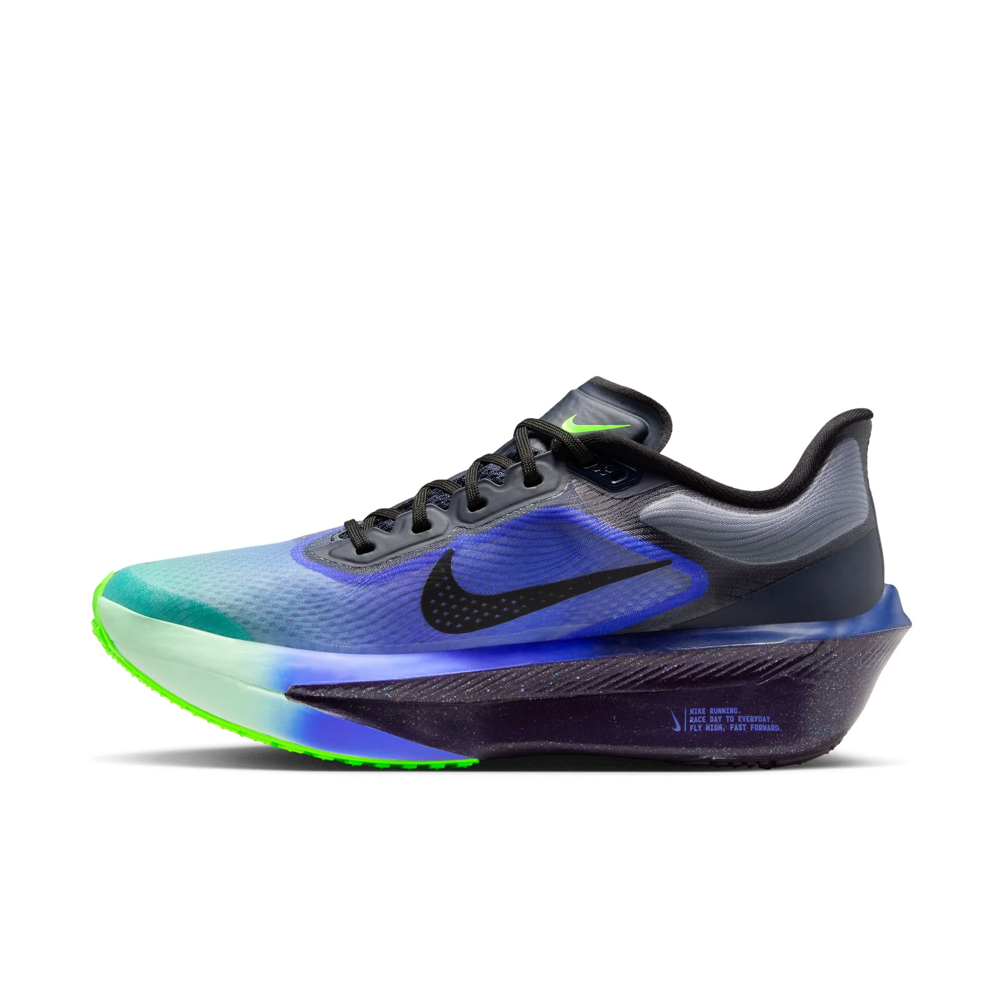 Nike Zoom Fly 6 Glam | Dark Obsidian / Black / Racer Blue | Womens - Ekiden Sports