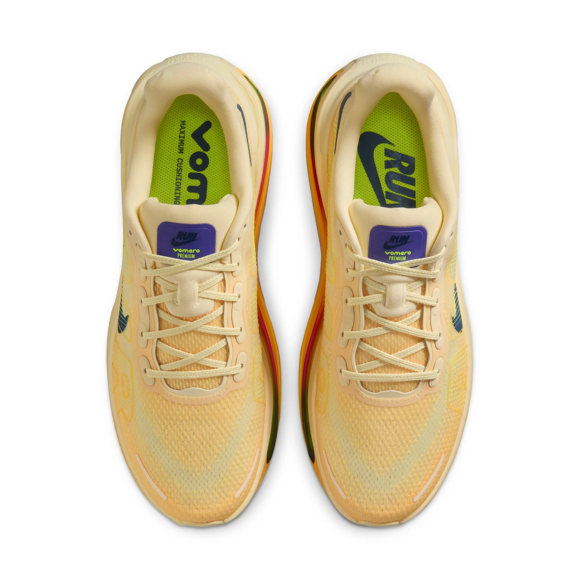 Nike Vomero Premium | Alabaster / Blue Void / Citron Pulse | Mens - Ekiden Sports