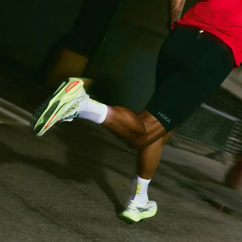 Hoka Mach 7 Wide | Frost / Neon Yuzu | Mens - Ekiden Sports