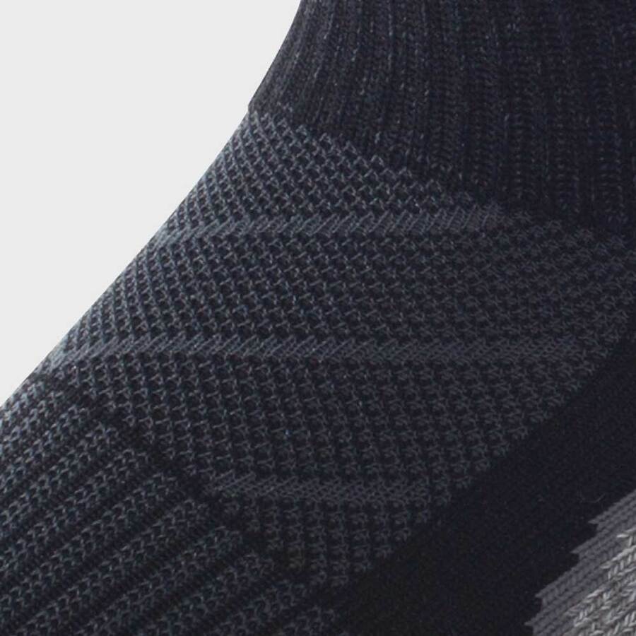 Lightfeet Evolution Sock | Midweight | Mini Crew | Black - Ekiden Sports