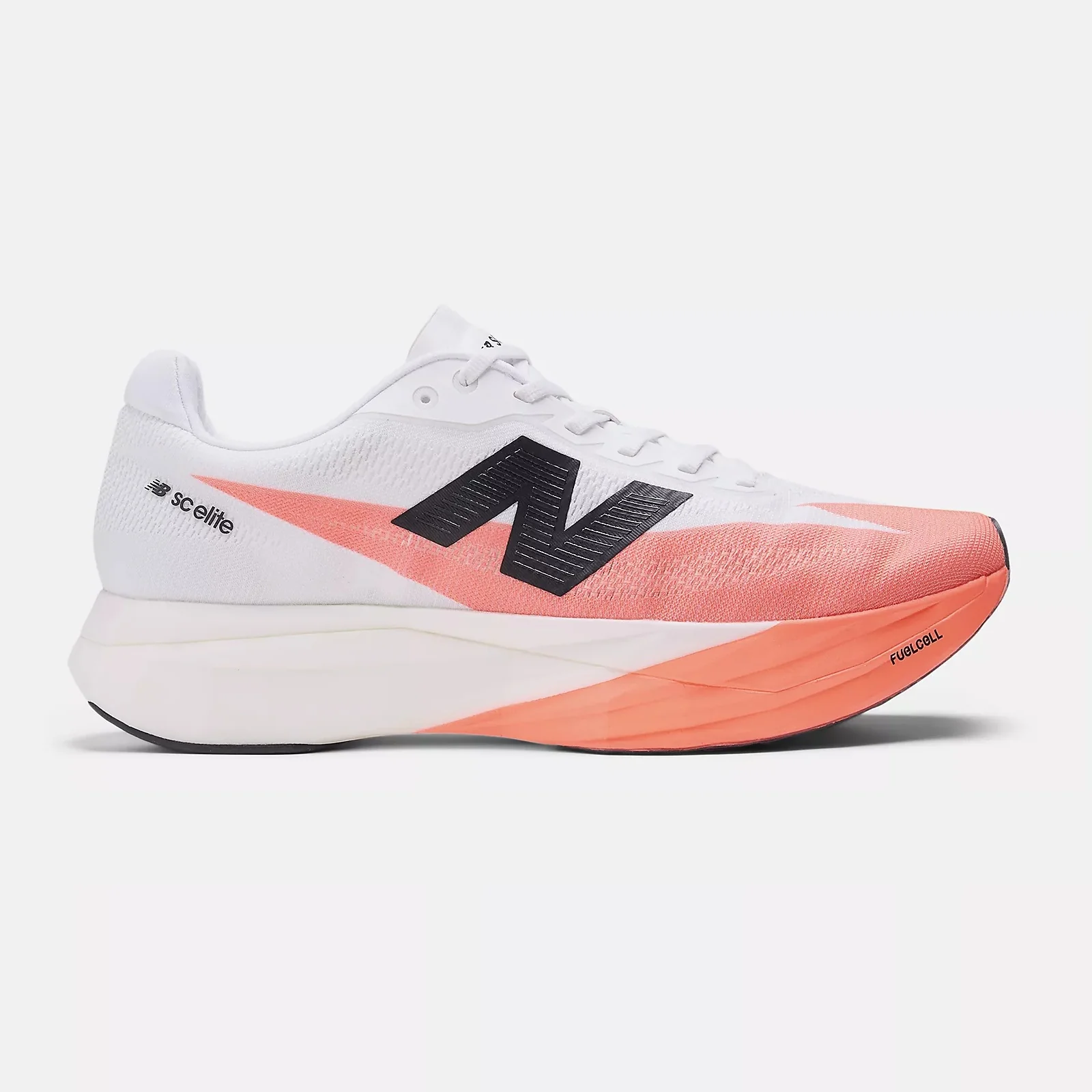 New Balance FuelCell SuperComp Elite v5 Wide | Urgent Red / White / Black | Mens - Ekiden Sports
