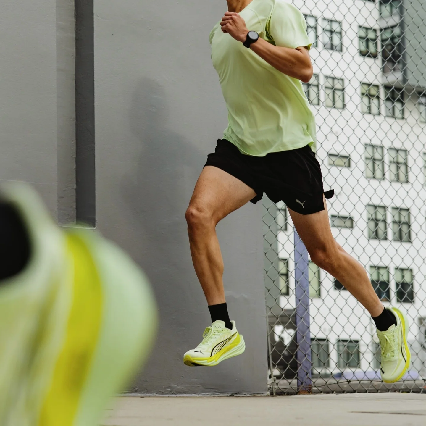 Puma Deviate NITRO 4 | Apple Spritz / Lux Lime | Mens - Ekiden Sports