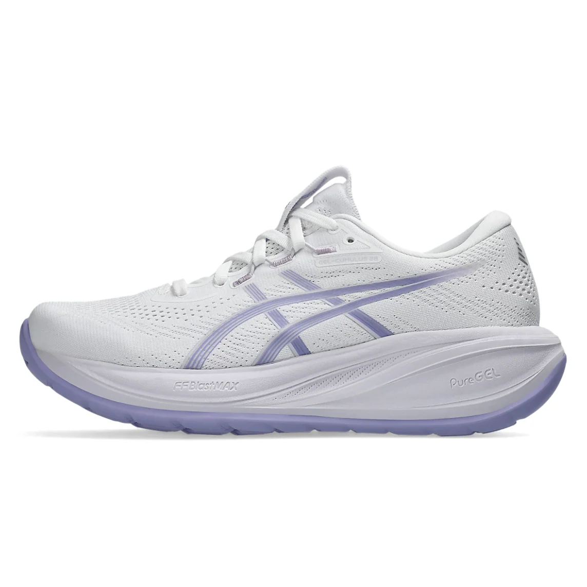 Asics Gel-Cumulus 28 Wide | White / Bluebell | Womens - Ekiden Sports