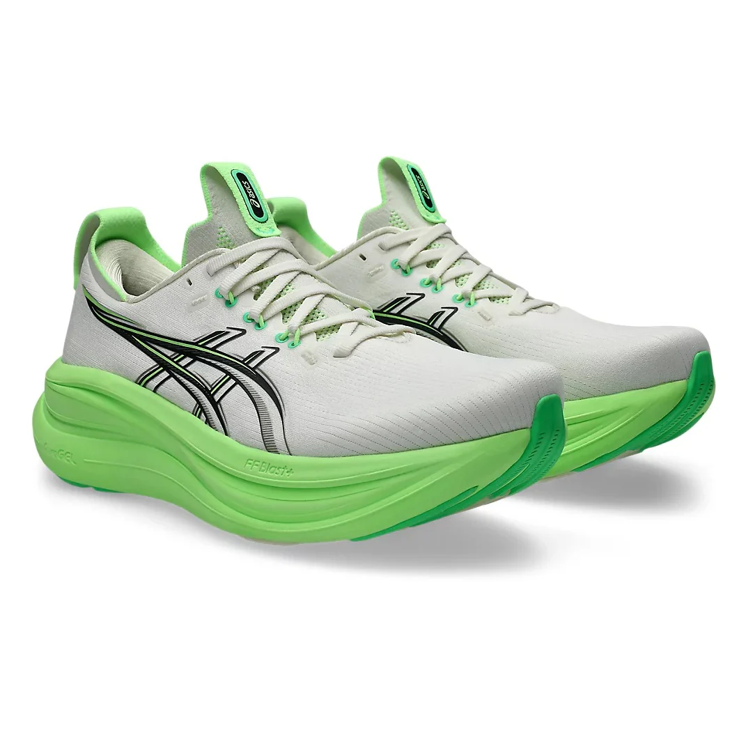 Asics Gel-Nimbus 28 | Cream / Black | Mens - Ekiden Sports