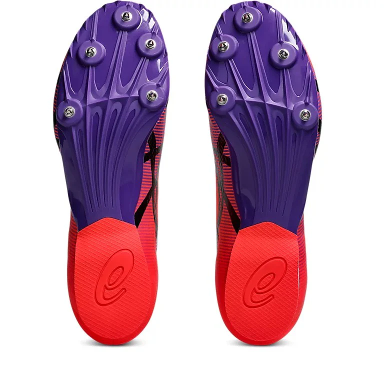 Asics Hyper MD 8 Spikes | Flash Red / Black | Unisex - Ekiden Sports