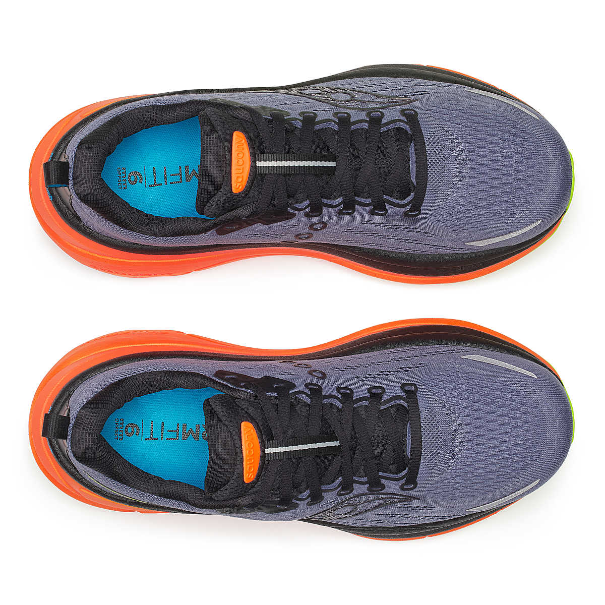 Saucony Hurricane 25 | Shadow / Vizi | Mens - Ekiden Sports