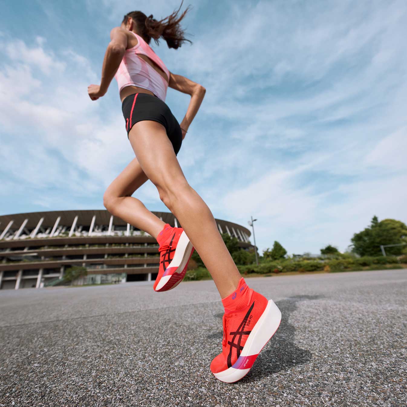 Asics Metaspeed Sky Tokyo | Flash Red / Black | Unisex - Ekiden Sports