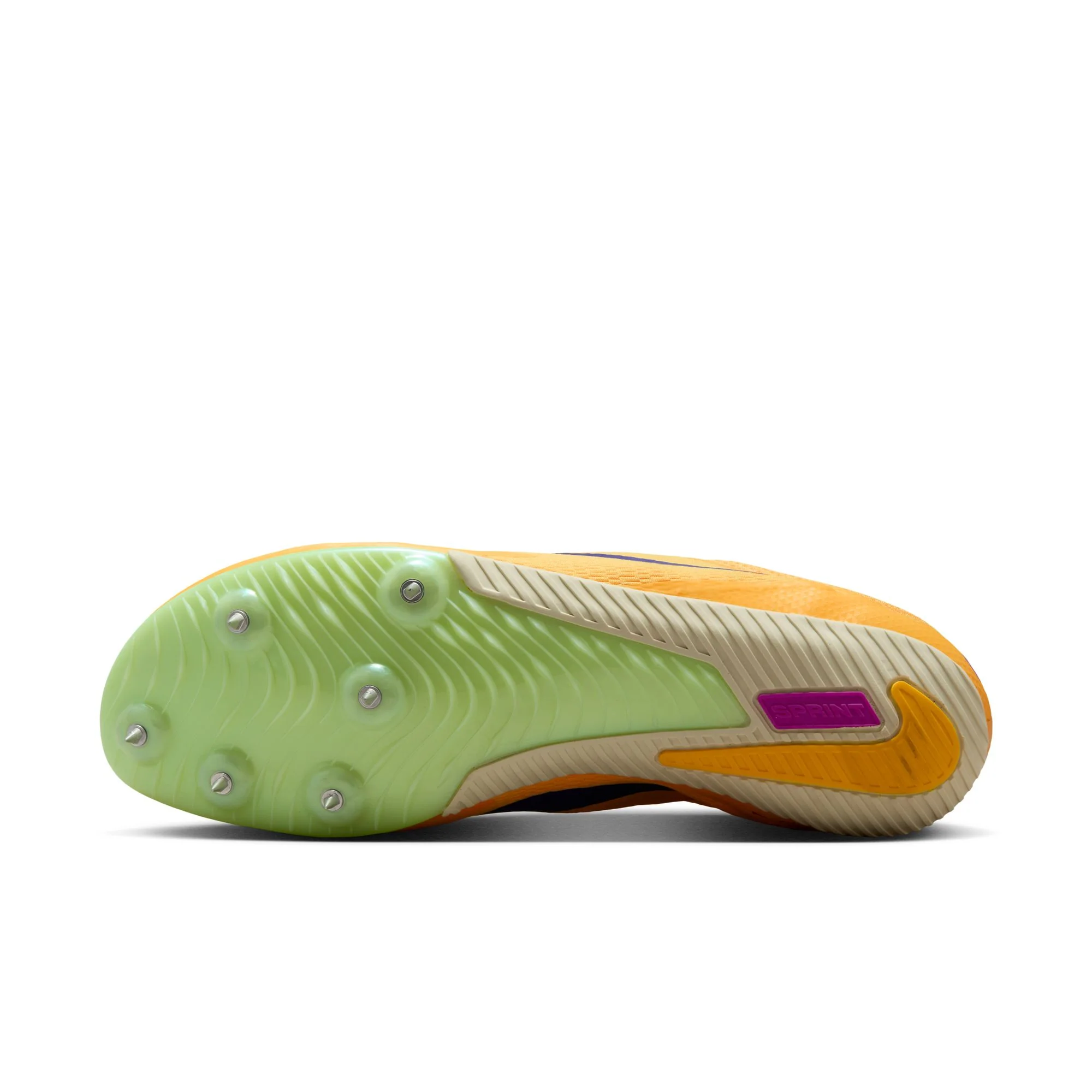Nike Zoom Rival Sprint Spikes | Citron Pulse / Indigo Burst / Hyper Violet | Unisex - Ekiden Sports