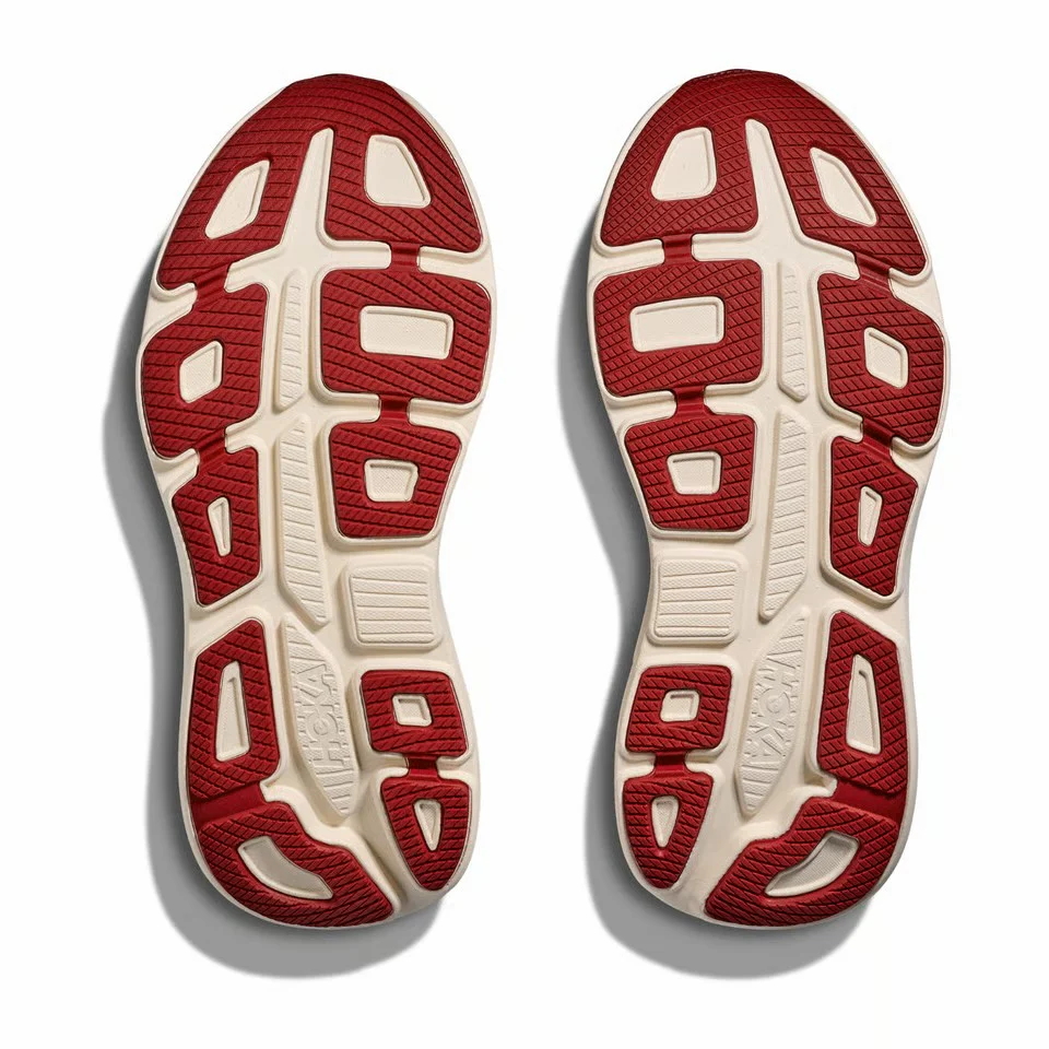 Hoka Bondi 9 | Thunder Cloud / Vermillion | Mens - Ekiden Sports