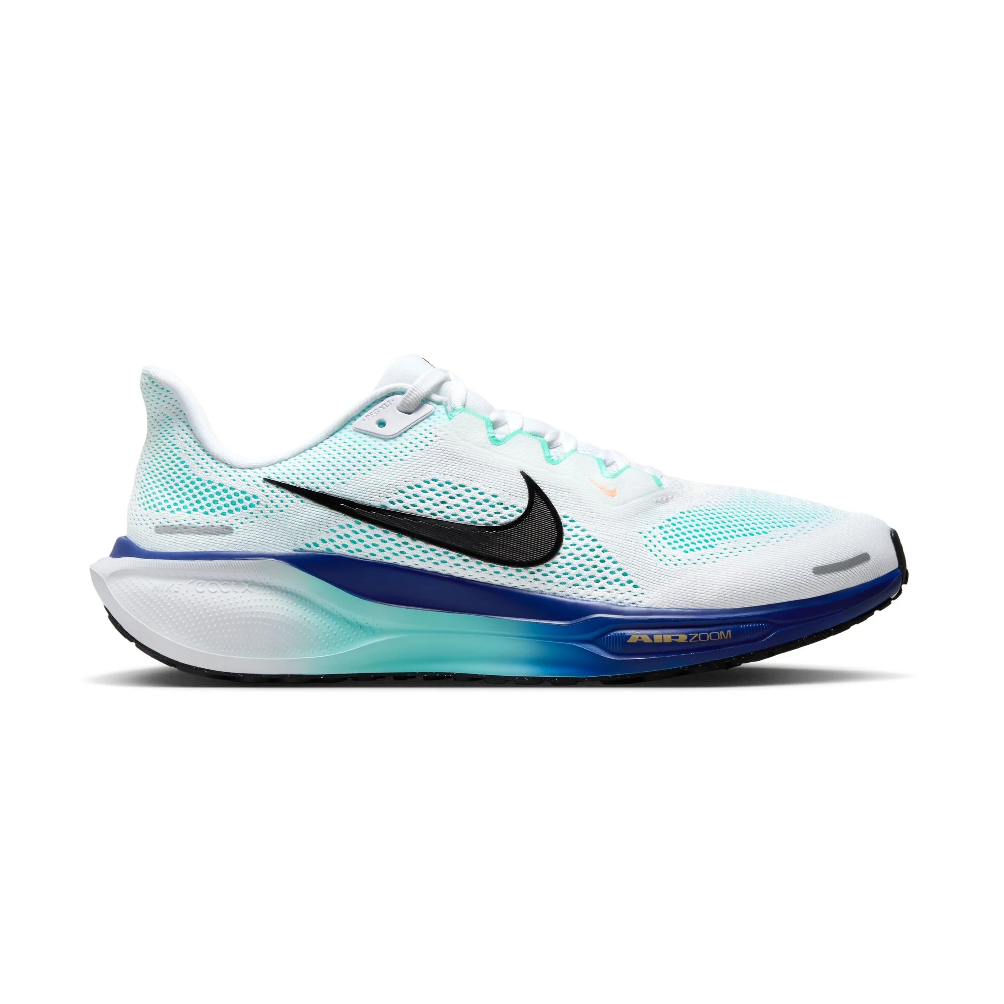 Nike Pegasus 41 | White / Black / Hyper Turquoise / Concord | Mens - Ekiden Sports