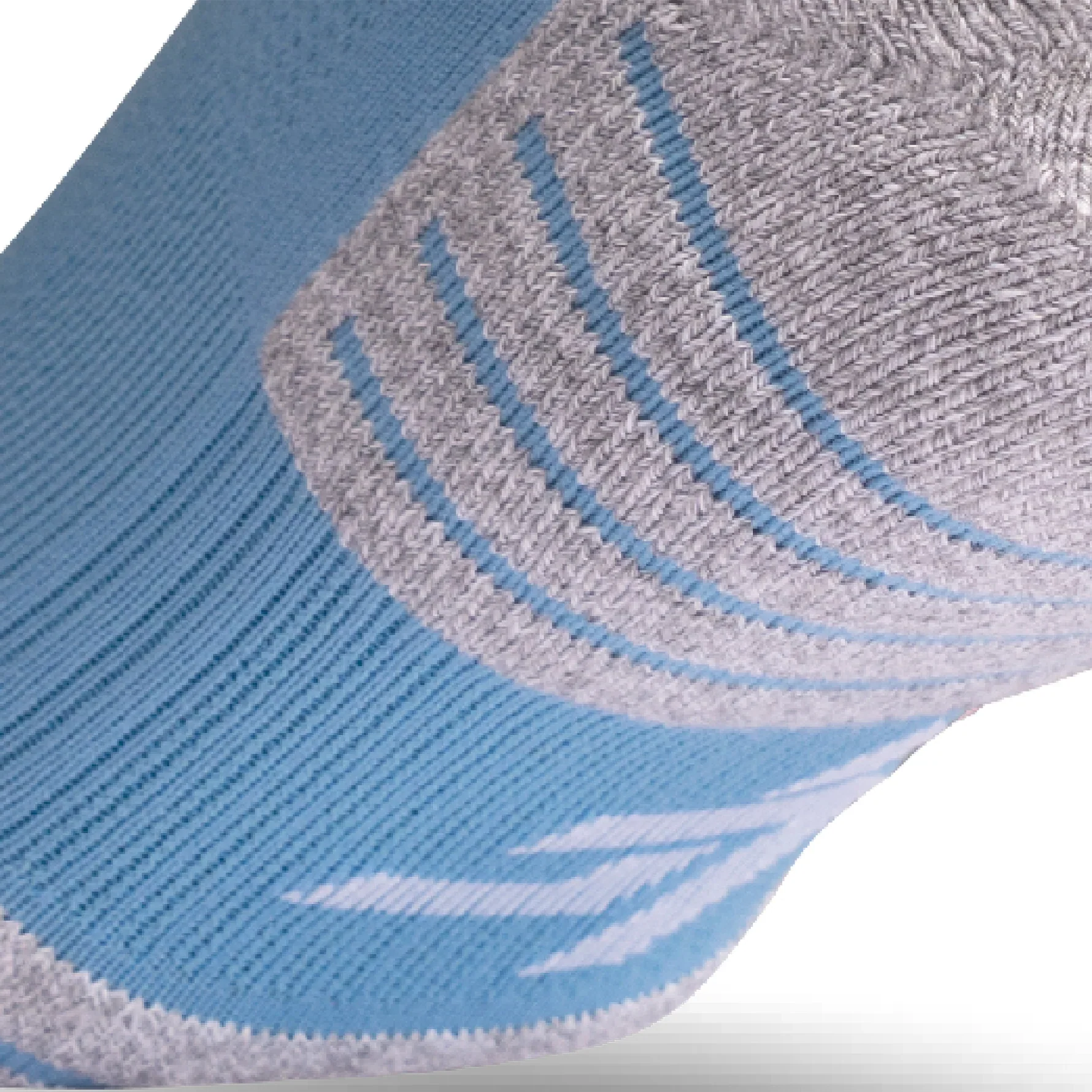 Lightfeet Performance Socks | Midweight | Quarter Crew | Soft Blue - Ekiden Sports