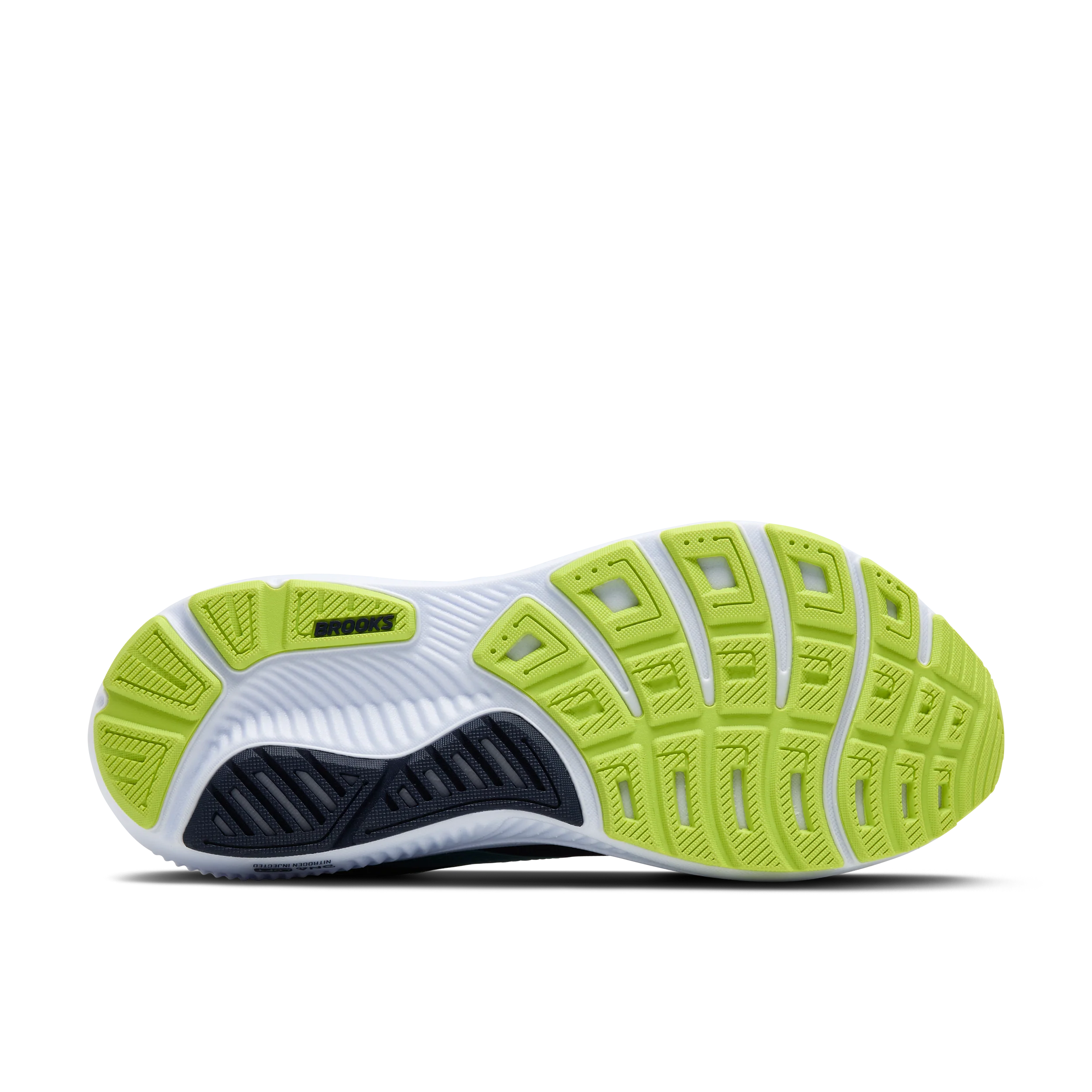 Brooks Ghost 17 | Peacoat / Lime / Blue | Mens - Ekiden Sports