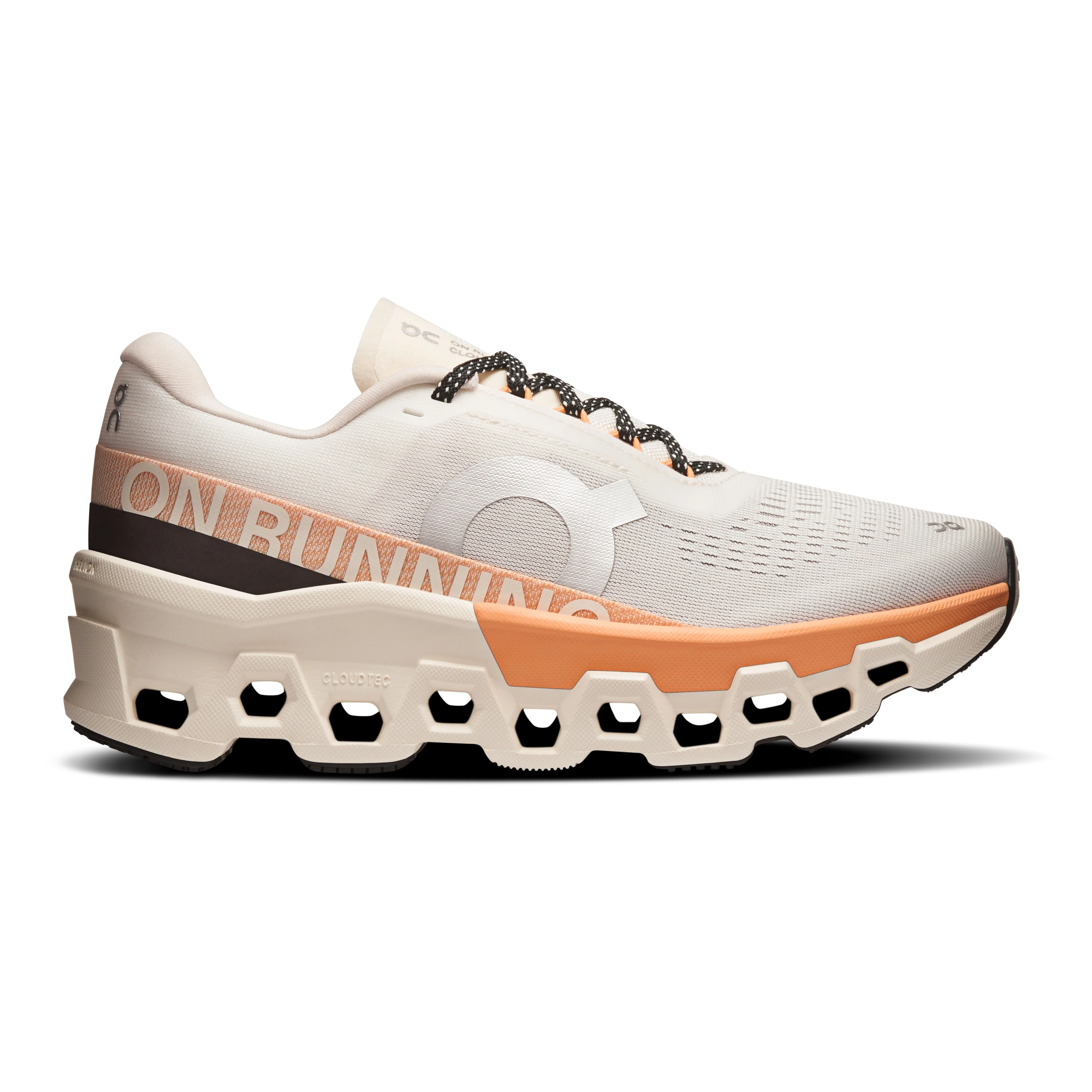 On Cloudmonster 2 | Ivory / Tangerine | Womens - Ekiden Sports