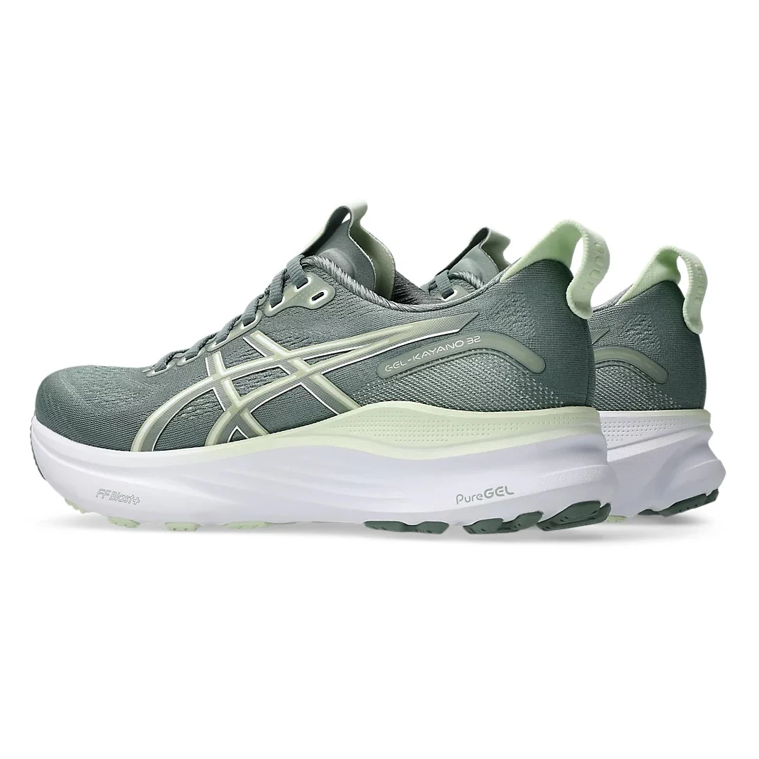Asics Gel-Kayano 32 | Monument Blue / Whisper Green | Womens - Ekiden Sports