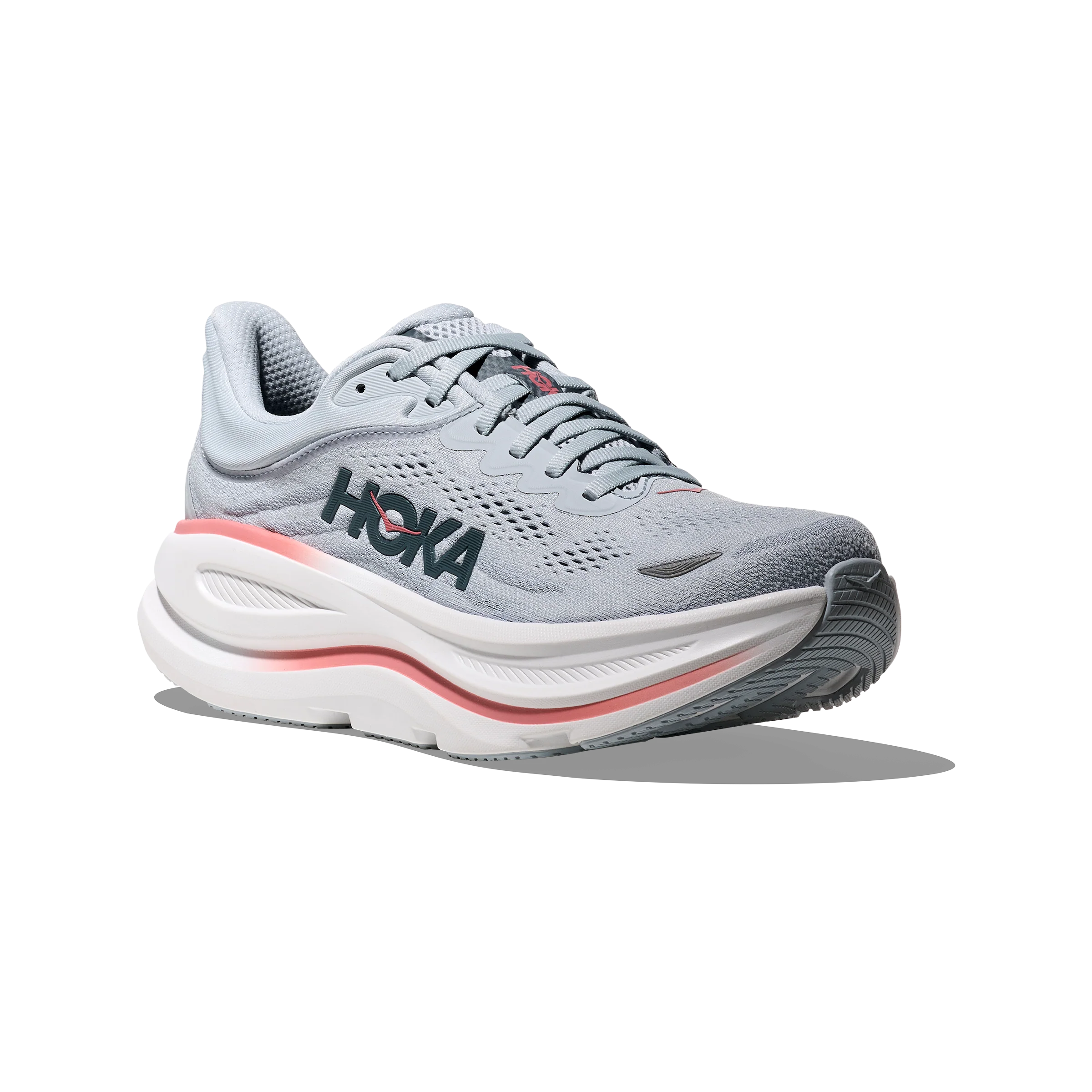 Hoka Bondi 9 Wide | Mineral Blue / Washed Blue | Womens - Ekiden Sports